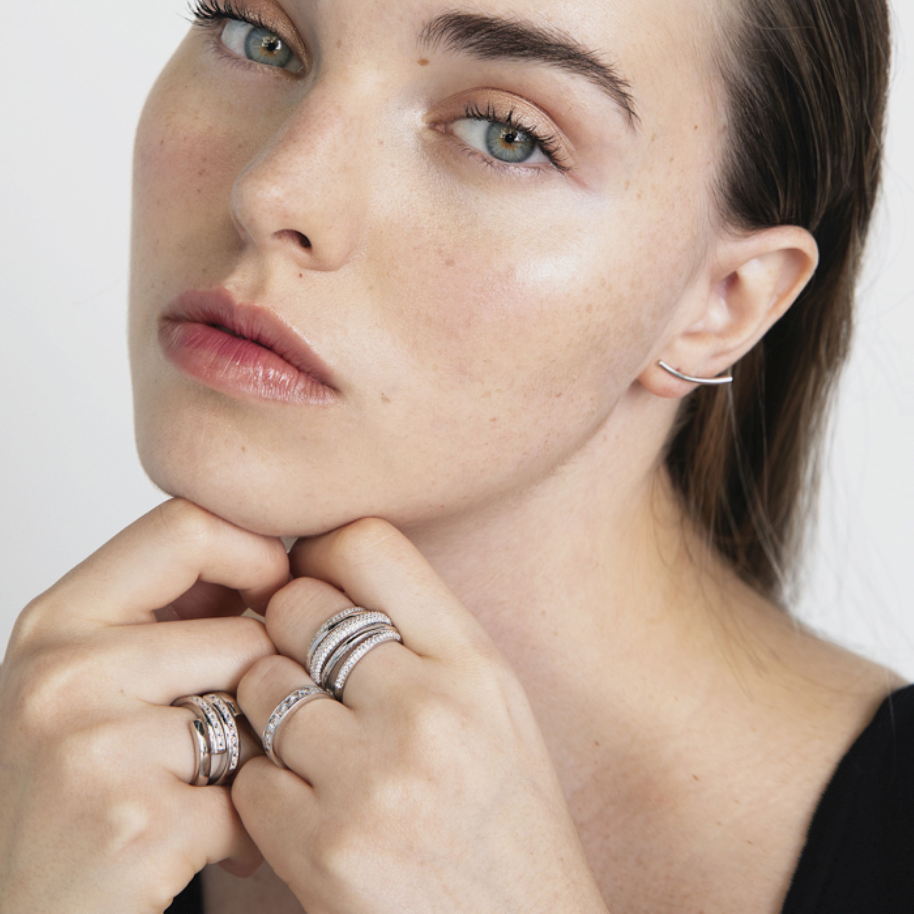 925 Sterling Silver Carrilito Ring