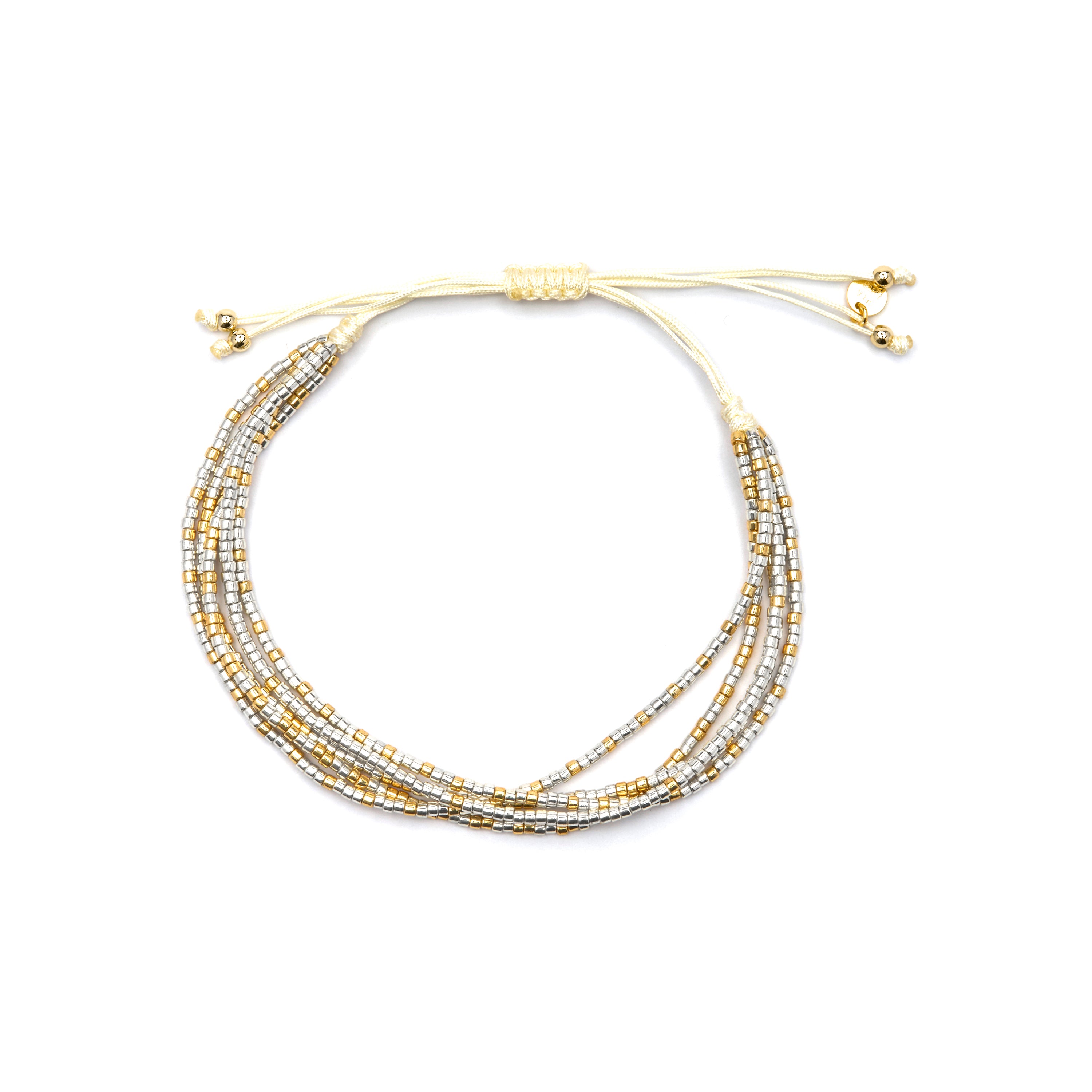 925 Sterling Silver Bracelet with Rhodium Finish - Duchi