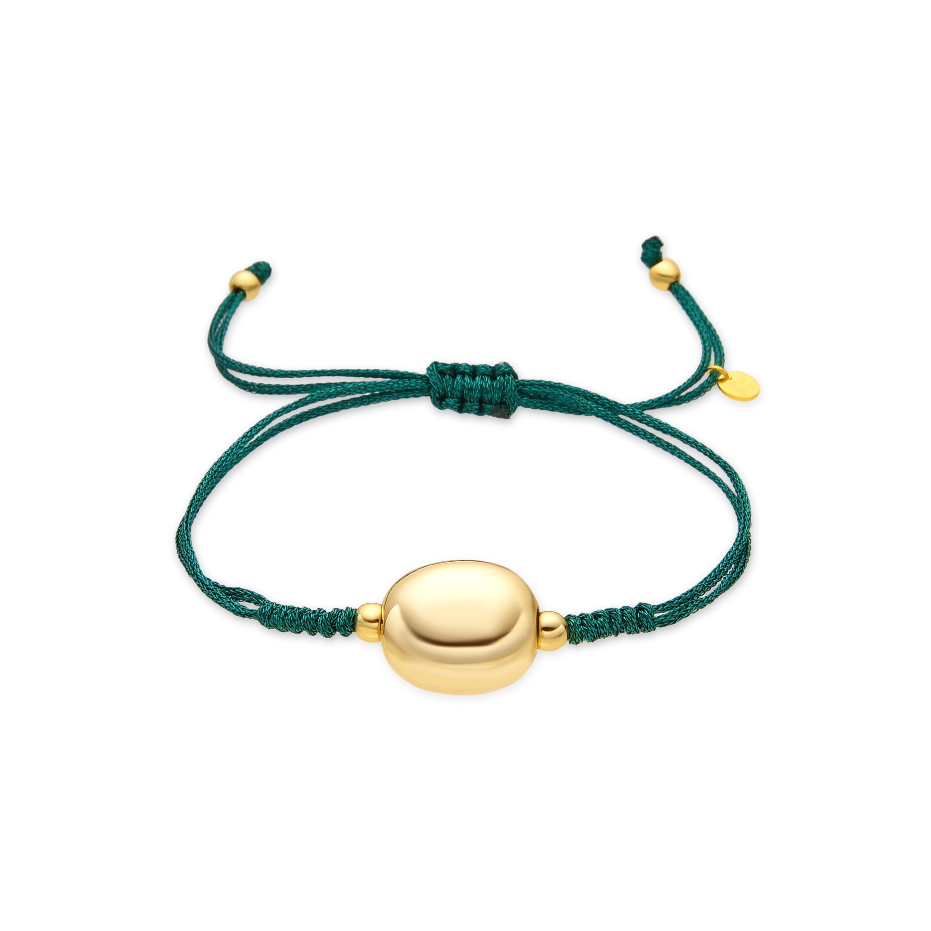 925 Sterling Silver Bracelet with 18k Yellow Gold Finish - Saina