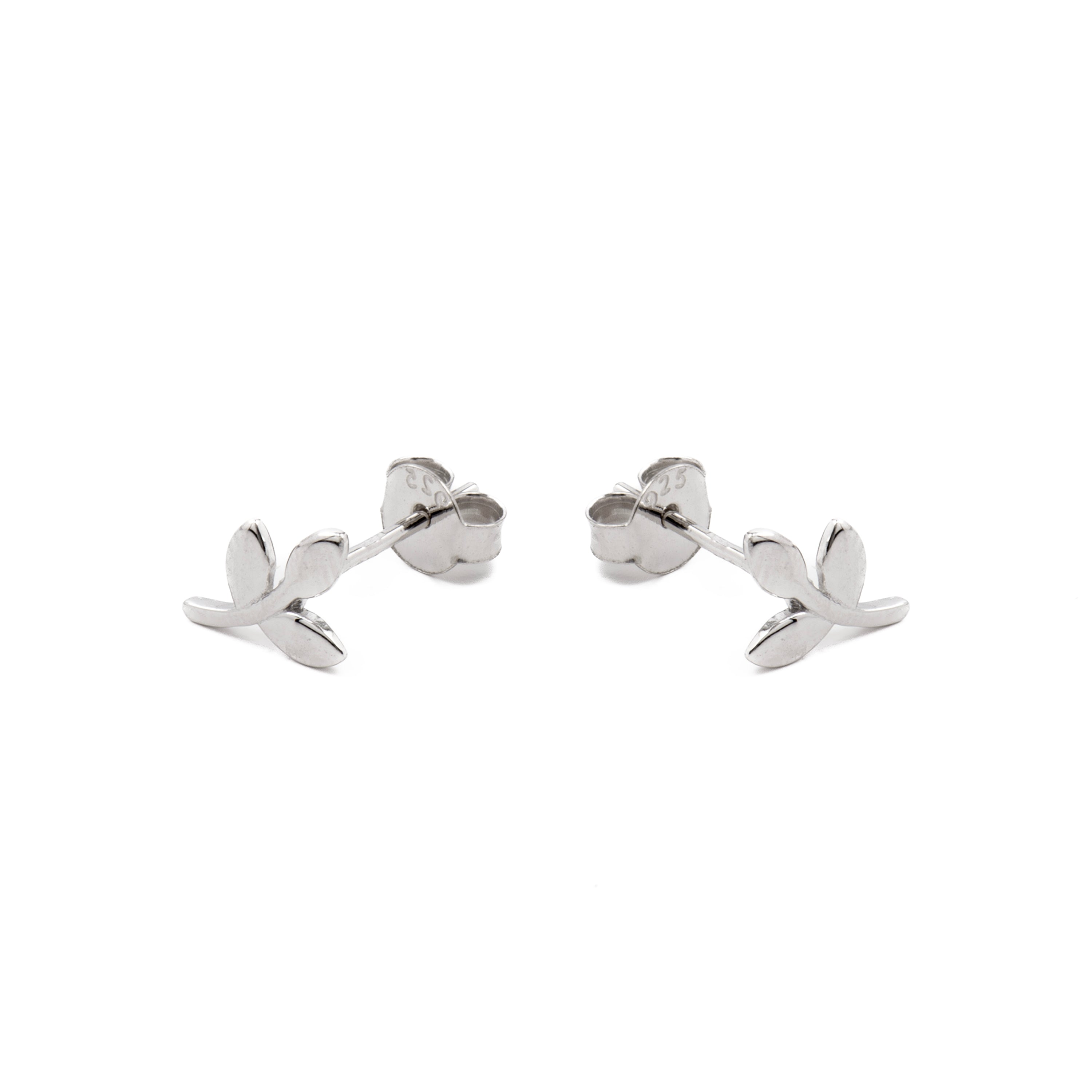 Pendientes de Plata de Ley 925 acabados en rodio - Essential