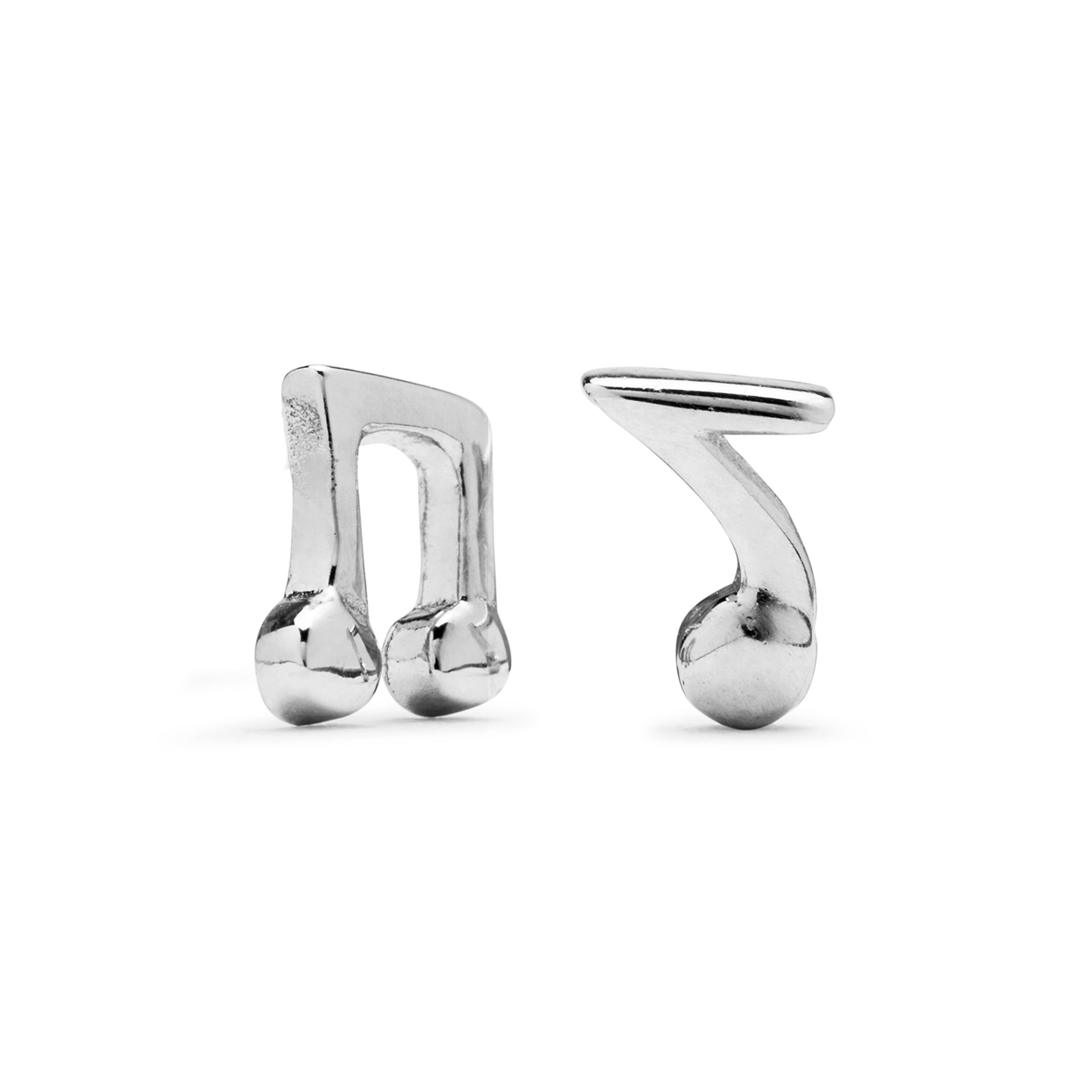 925 Sterling Silver Earrings with Rhodium Finish - Nimac