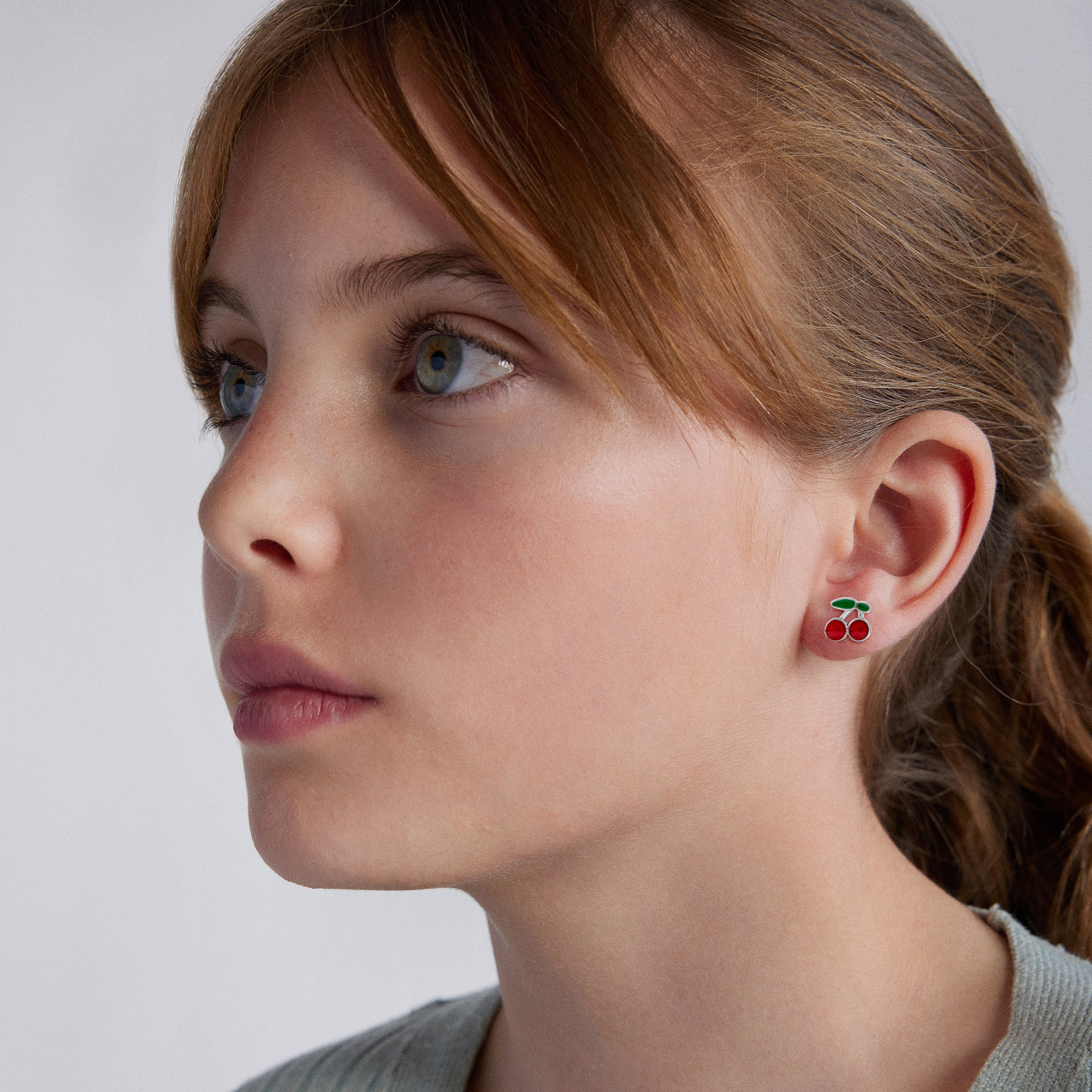 925 Sterling Silver Earrings with Rhodium Finish - Myko