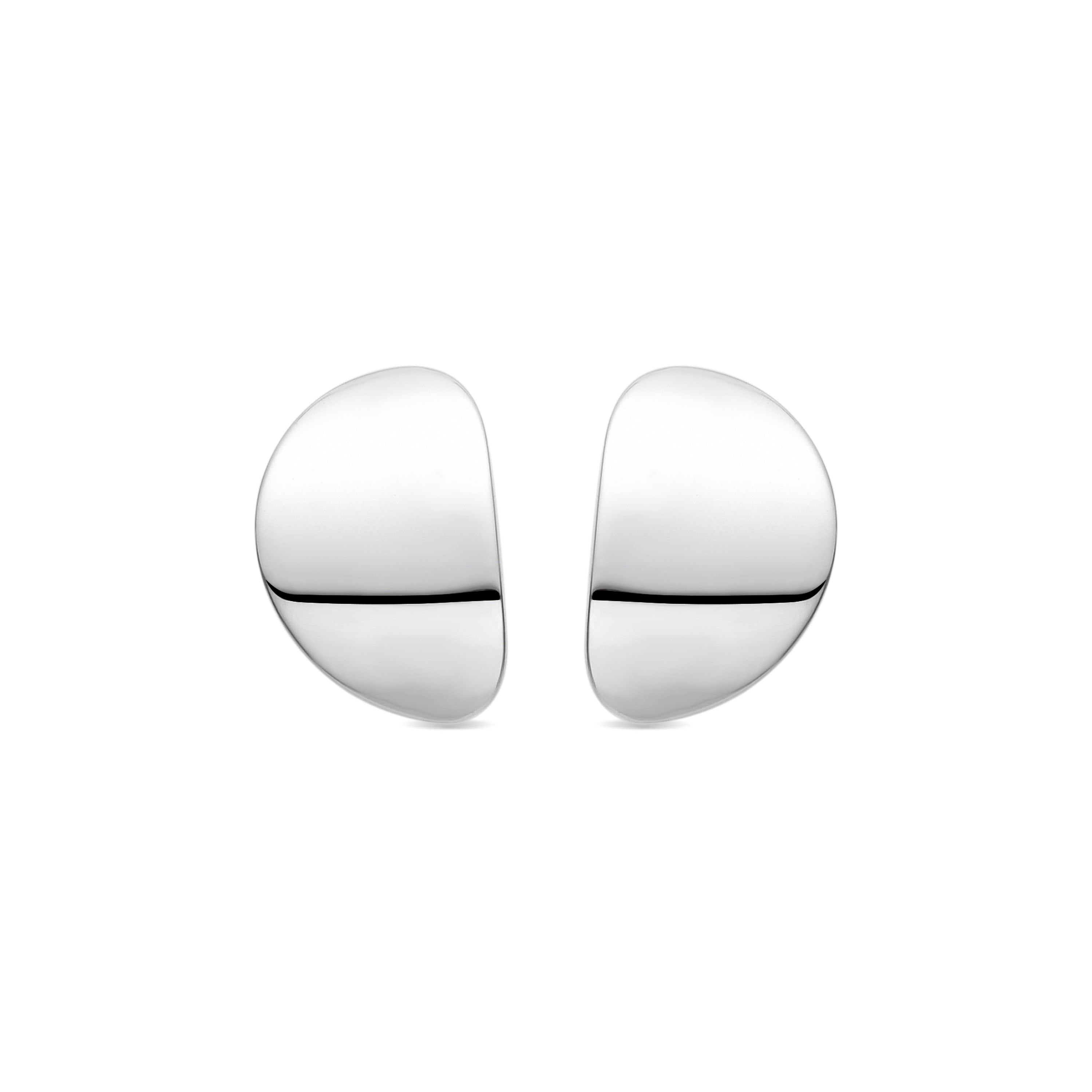 925 Sterling Silver Earrings with Rhodium Finish - Zayru