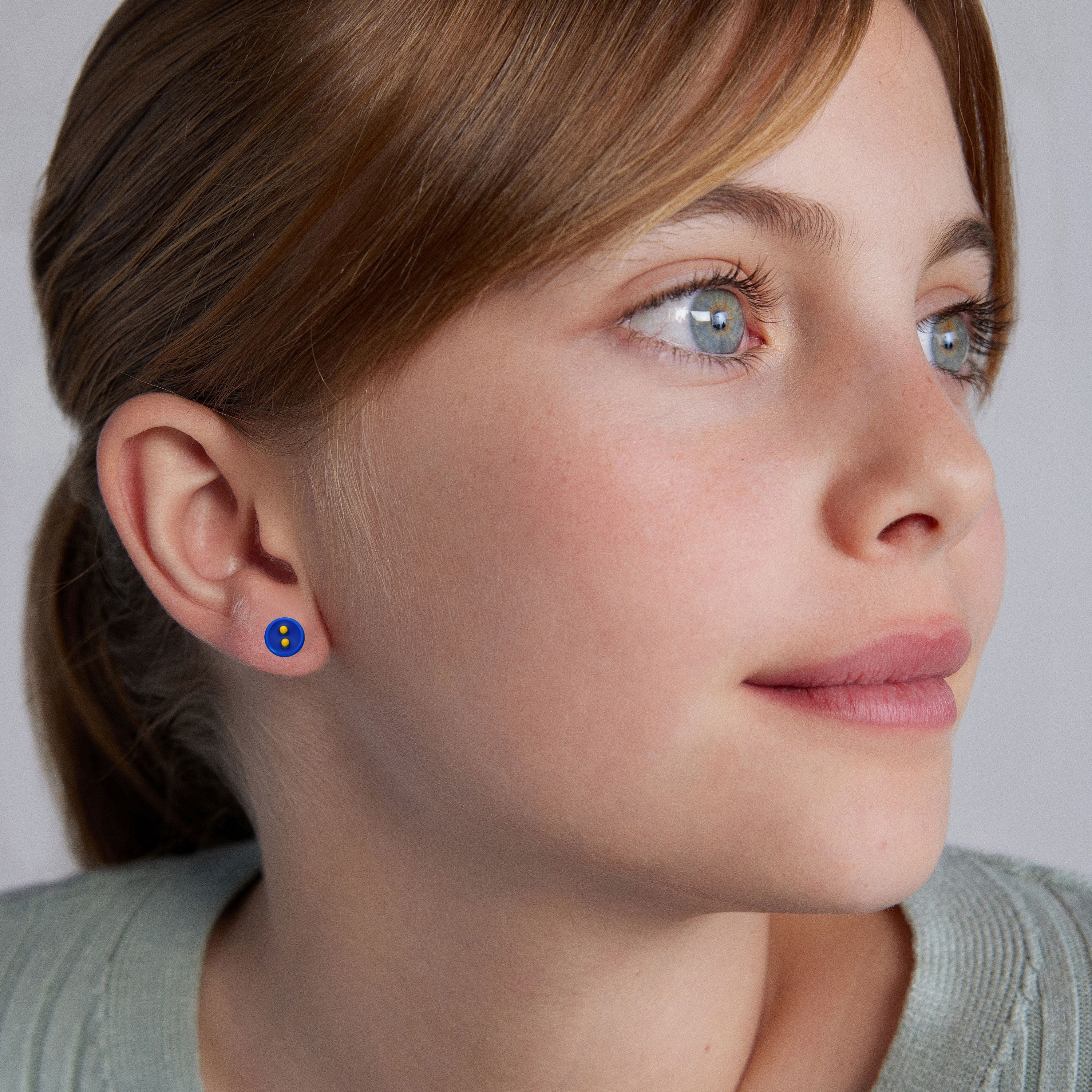 925 Sterling Silver Earrings with Rhodium Finish - Lyros