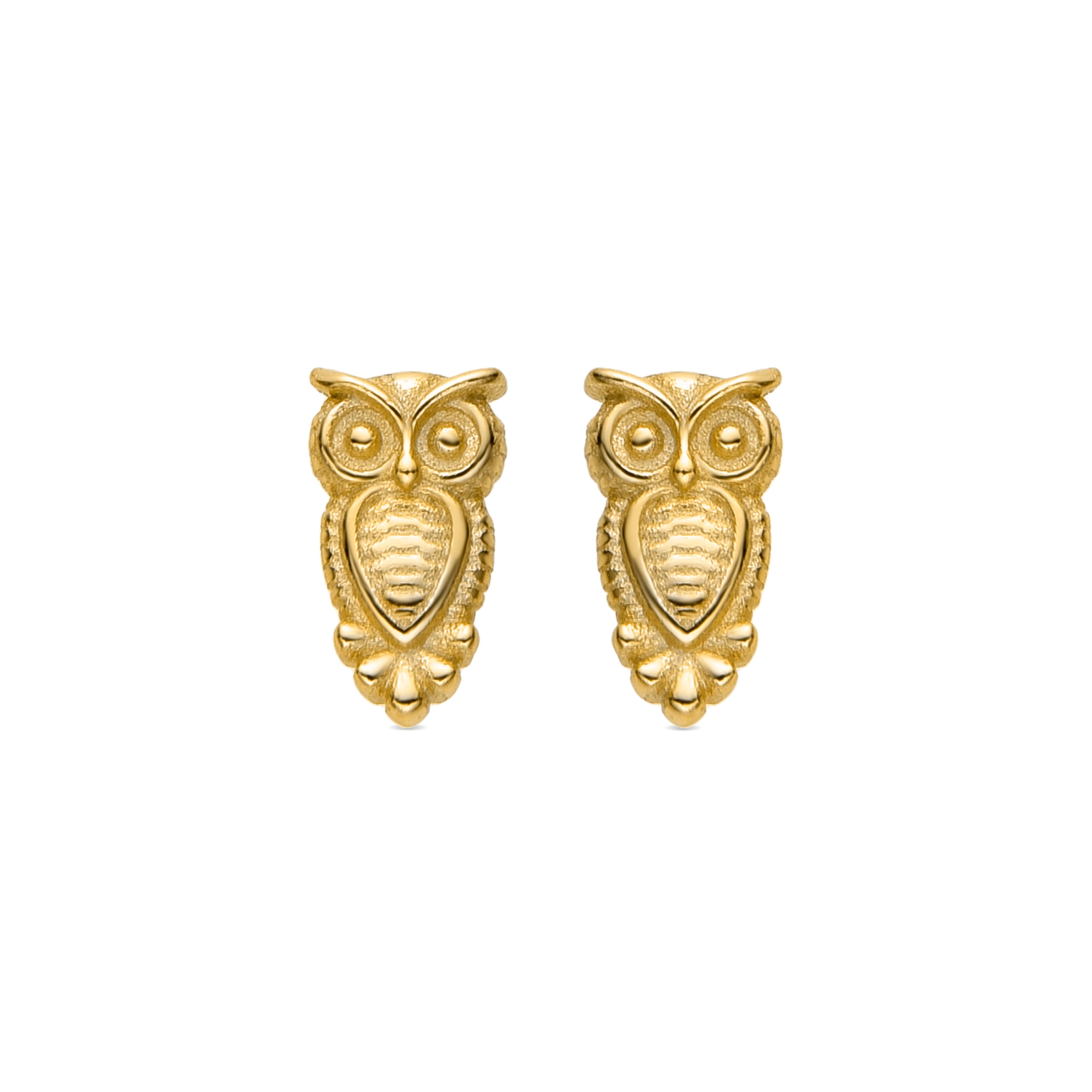 925 Sterling Silver Earrings with 18K Gold Finish - Niarz