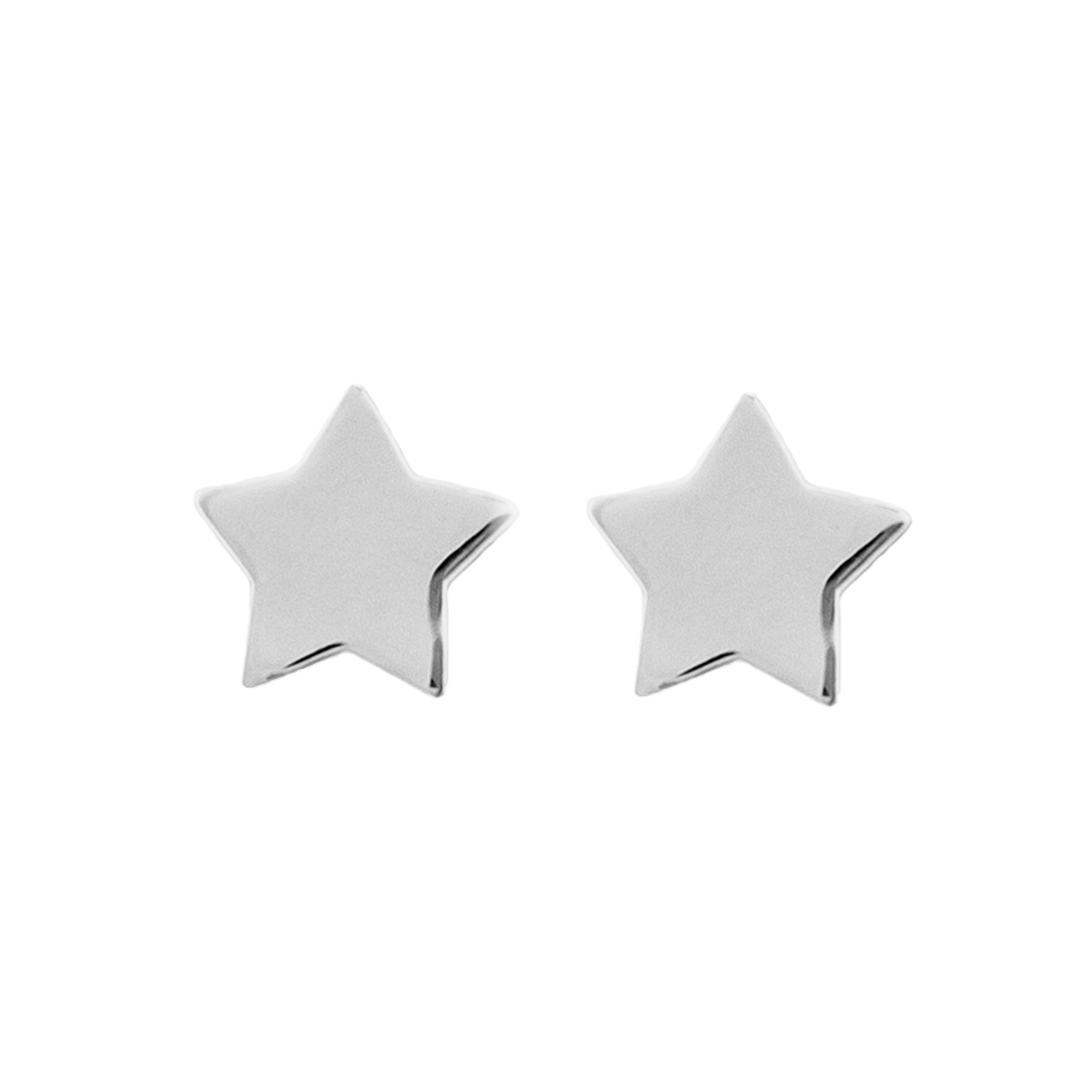 925 Sterling Silver Earrings with Rhodium Finish - Essential