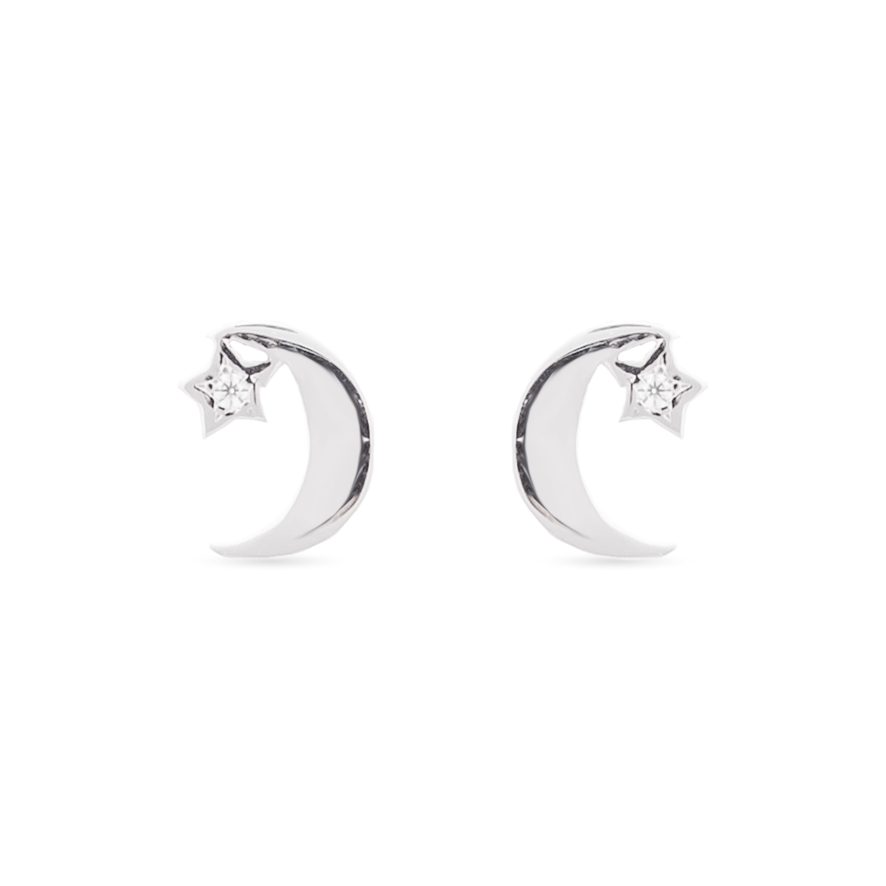 Pendientes de Plata de Ley 925 acabados en rodio - Essential