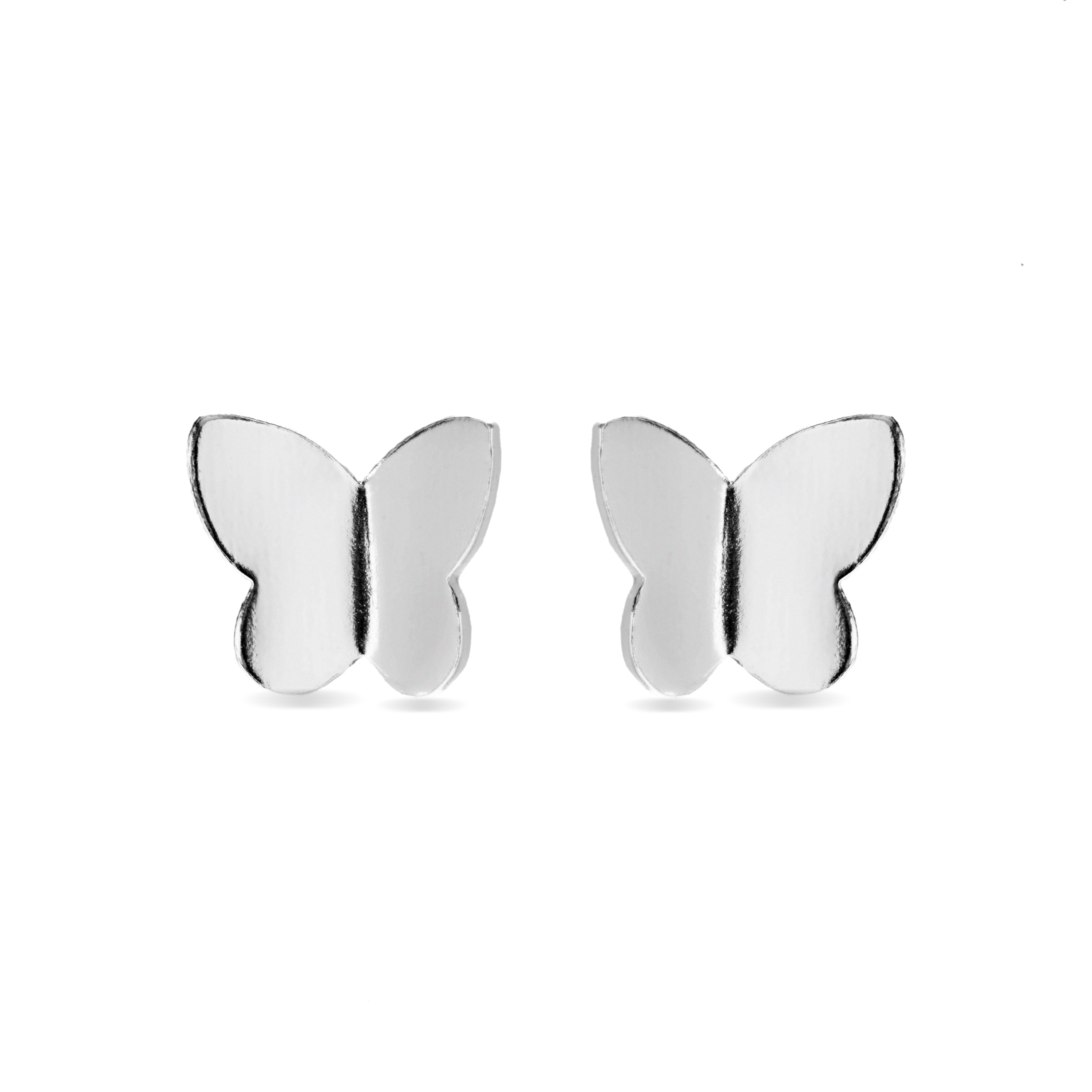 925 Sterling Silver Earrings with Rhodium Finish - Osena