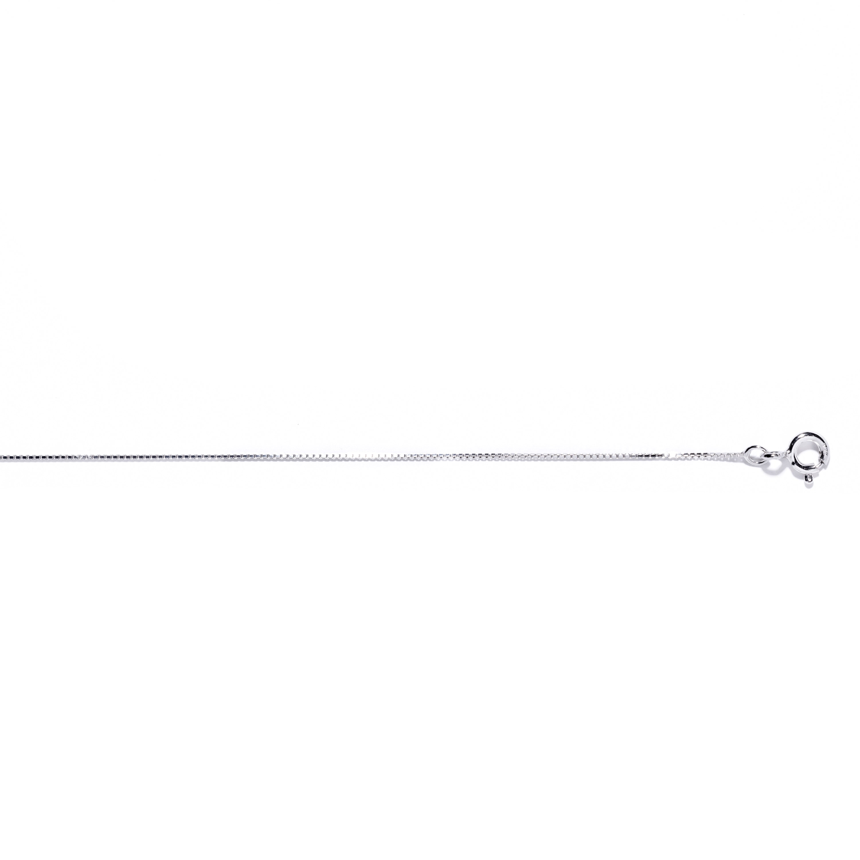 Collar de Plata de Ley 925 acabado en rodio - Cuili