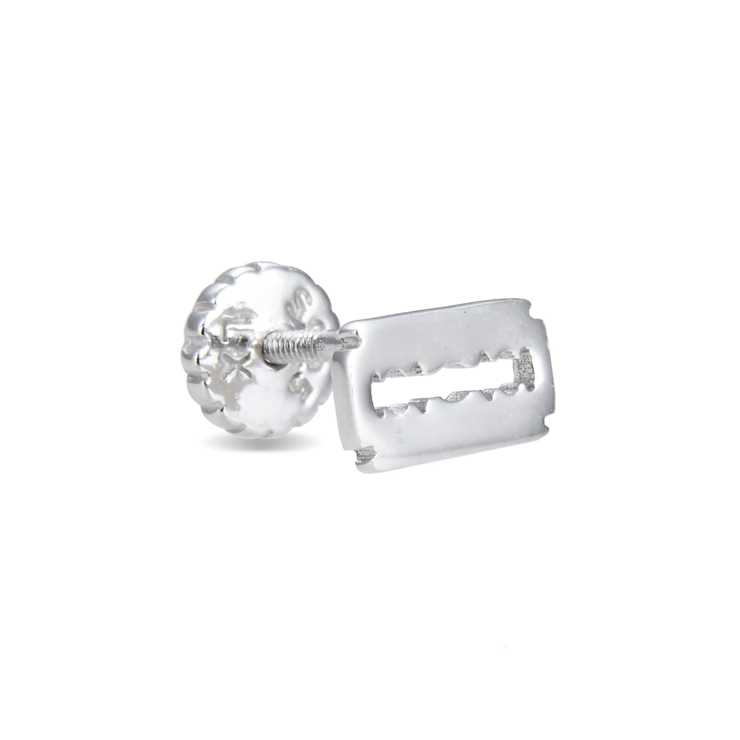 Piercing de Plata de Ley 925 acabado en rodio - Isara