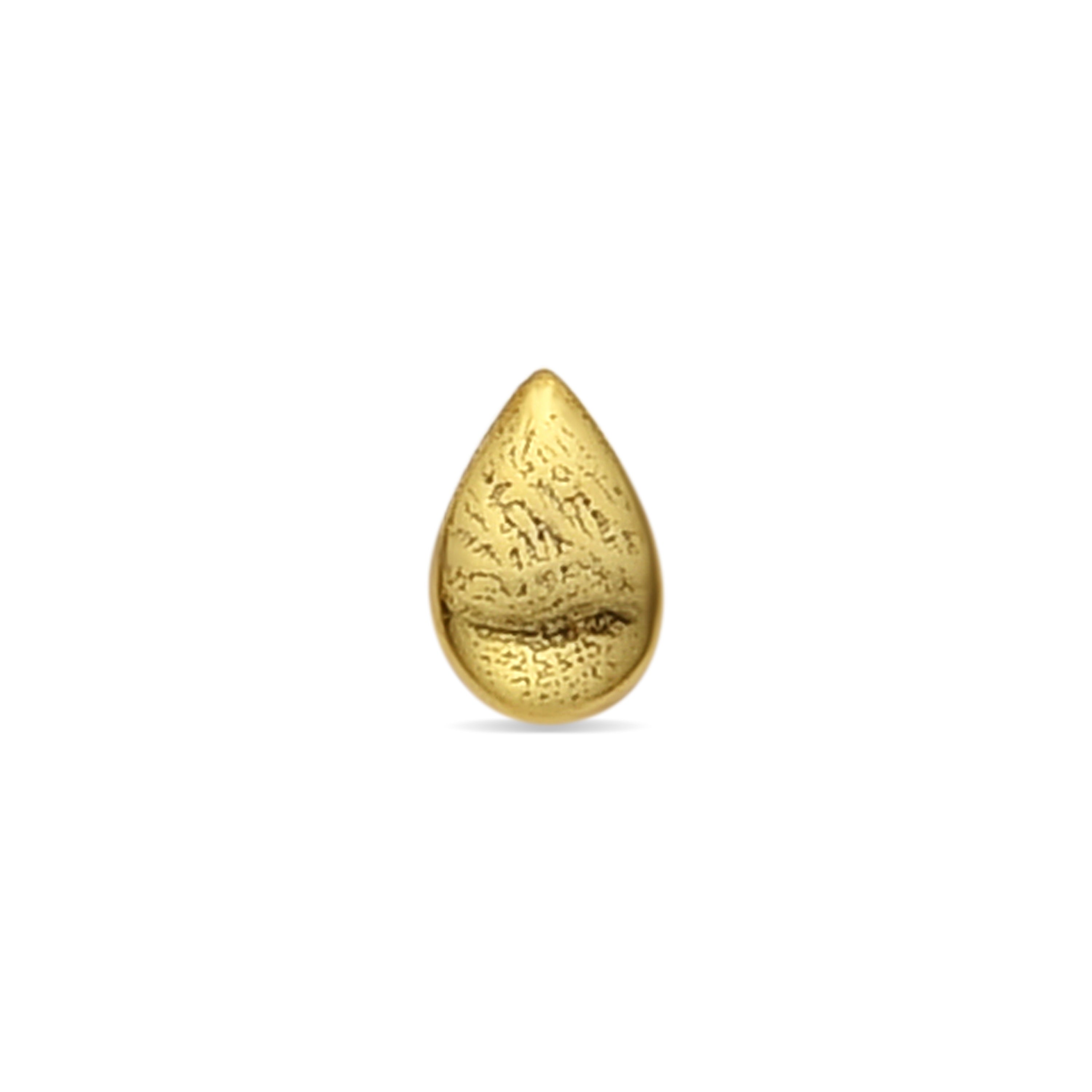 925 Sterling Silver Piercing with 18k Yellow Gold Finish - Nelik