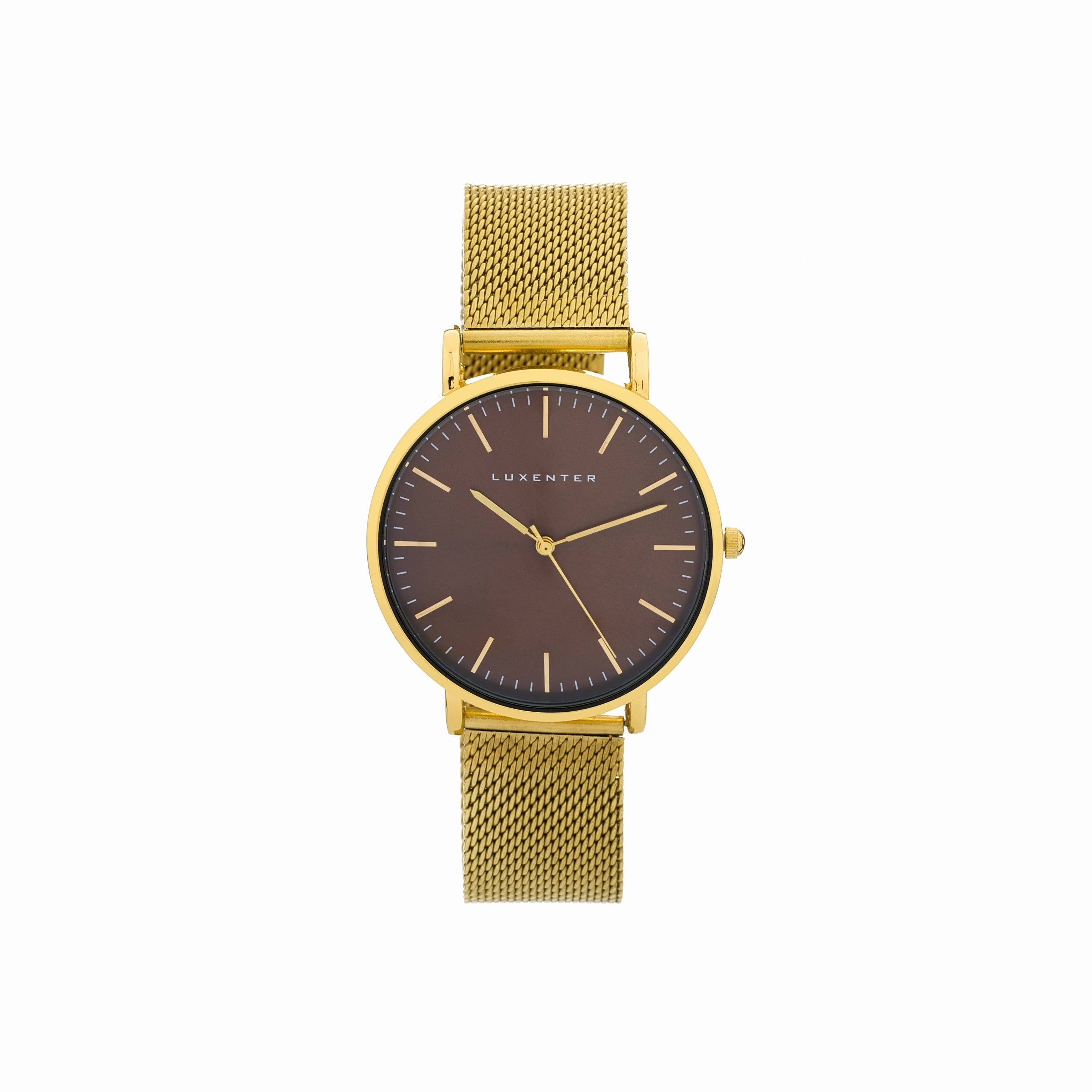 18K yellow gold finished watch - Lici