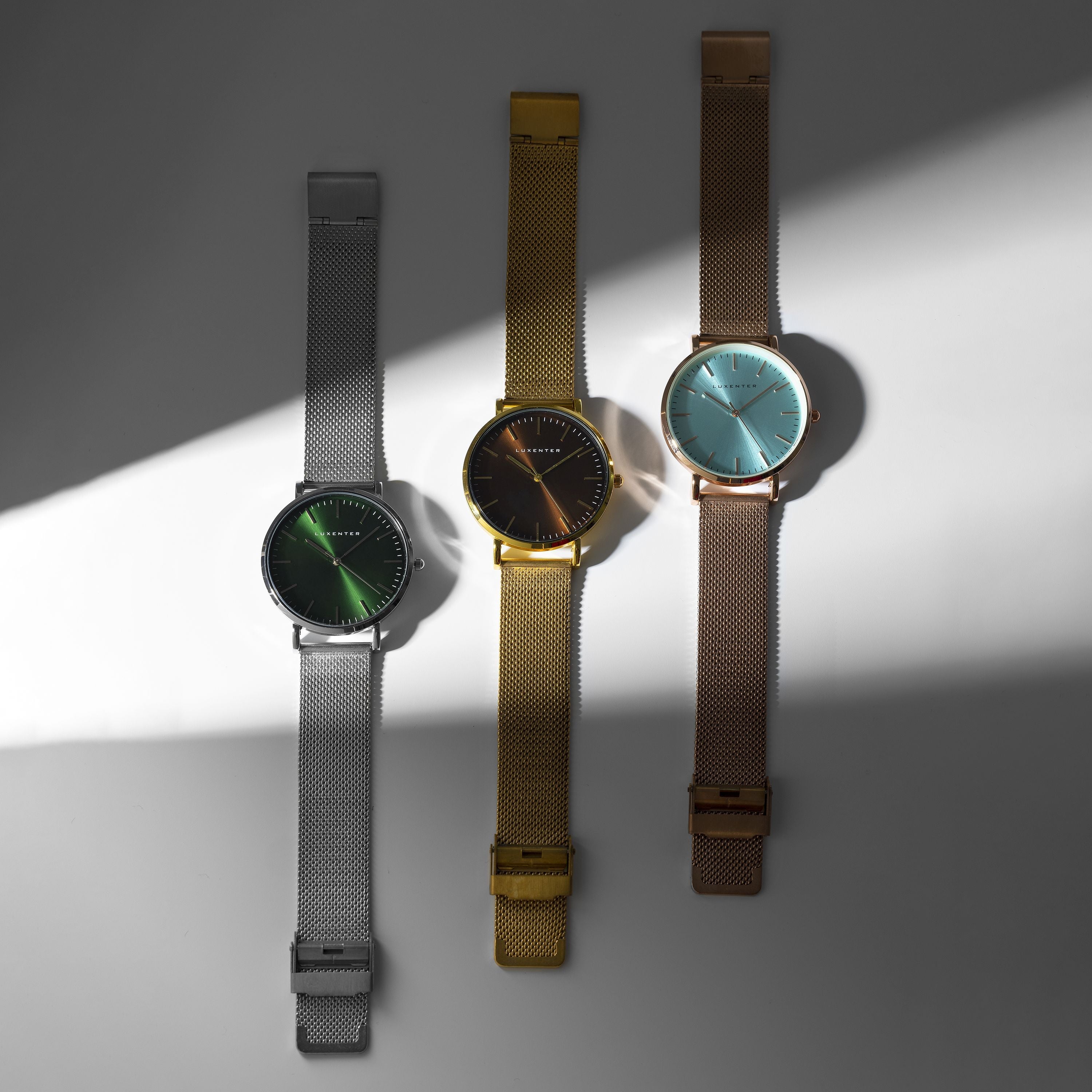 18K yellow gold finished watch - Lici