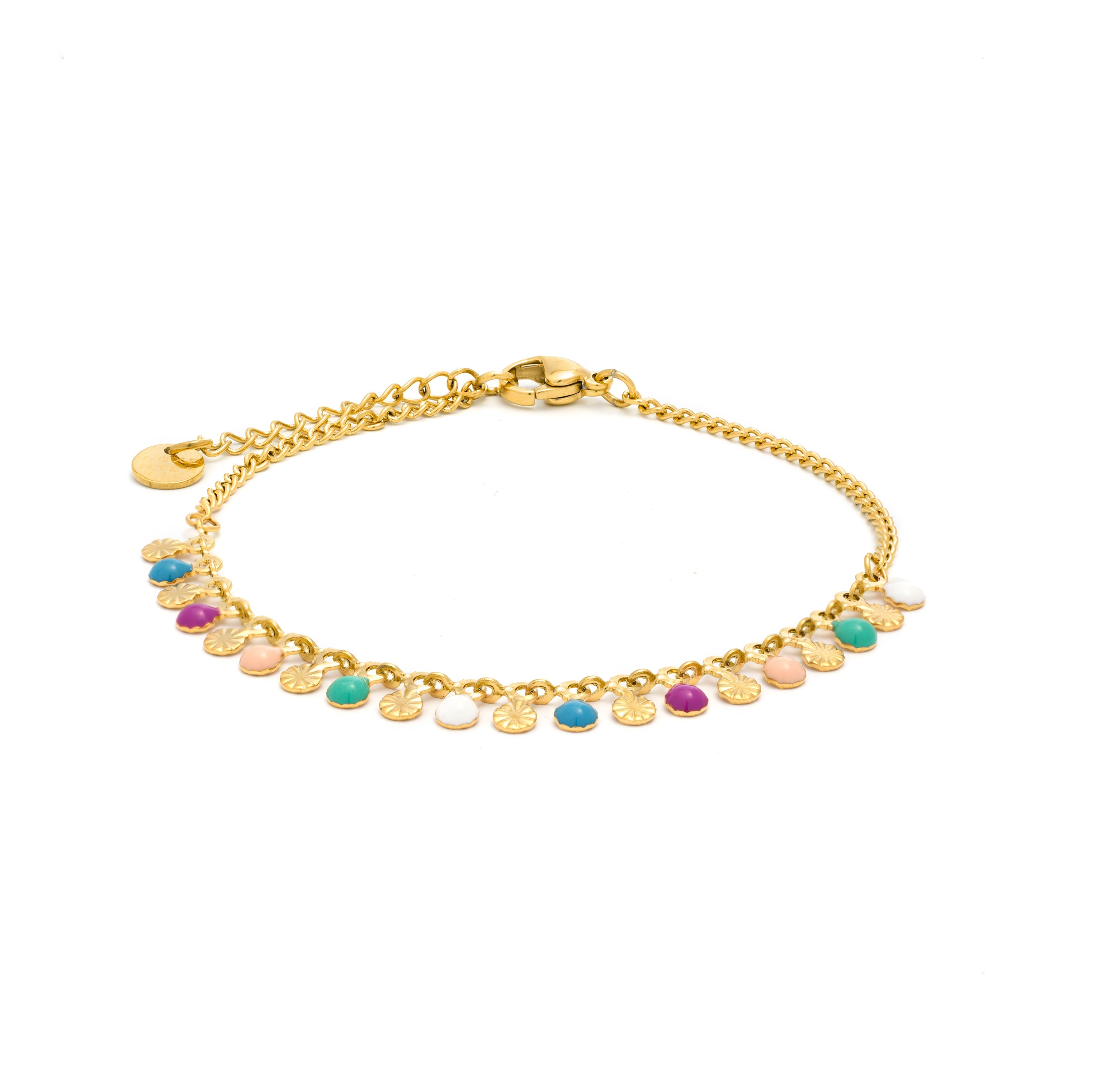 18K yellow gold finished bracelet - Haraim