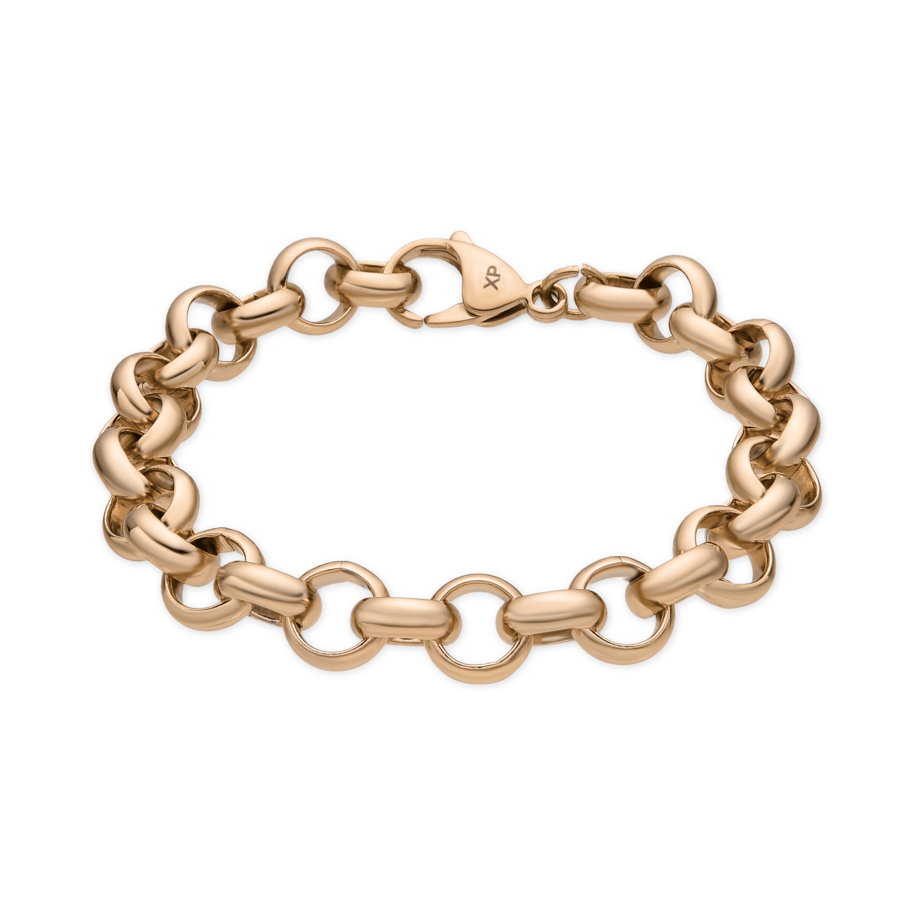18k yellow gold finish bracelet with brilliant zirconia - Rydal