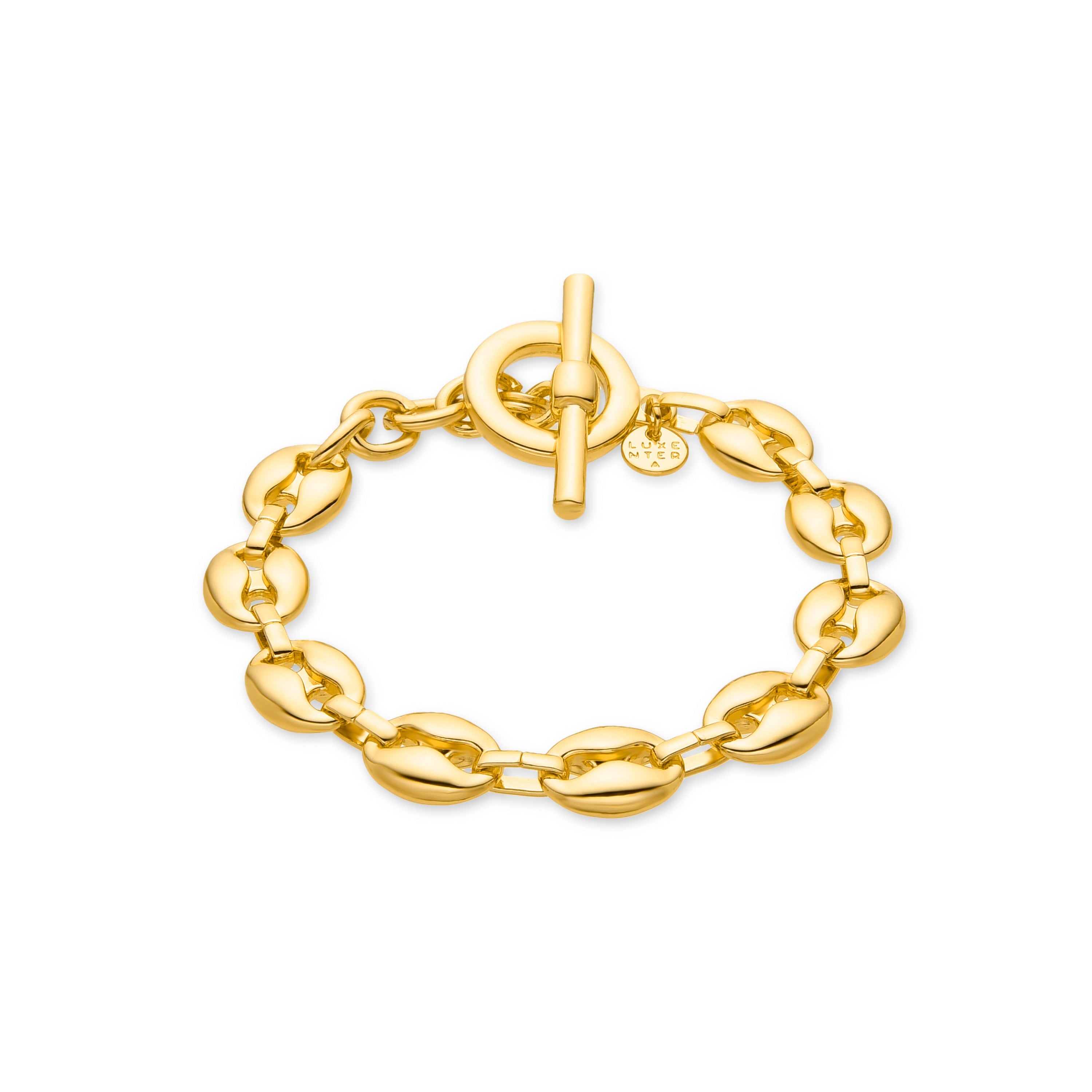 18K yellow gold finished bracelet - Tyrod