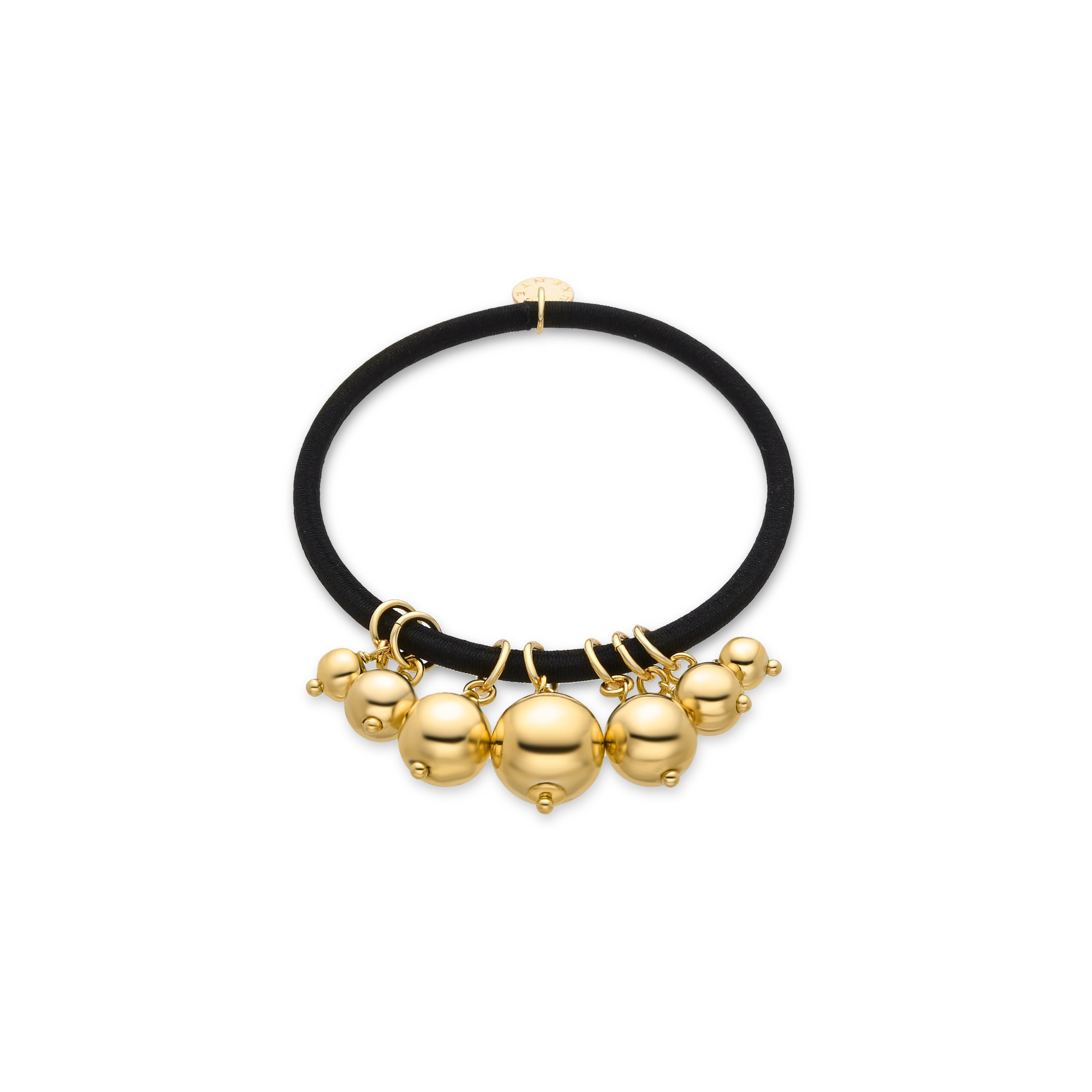 18K yellow gold finished scrunchie - Reri