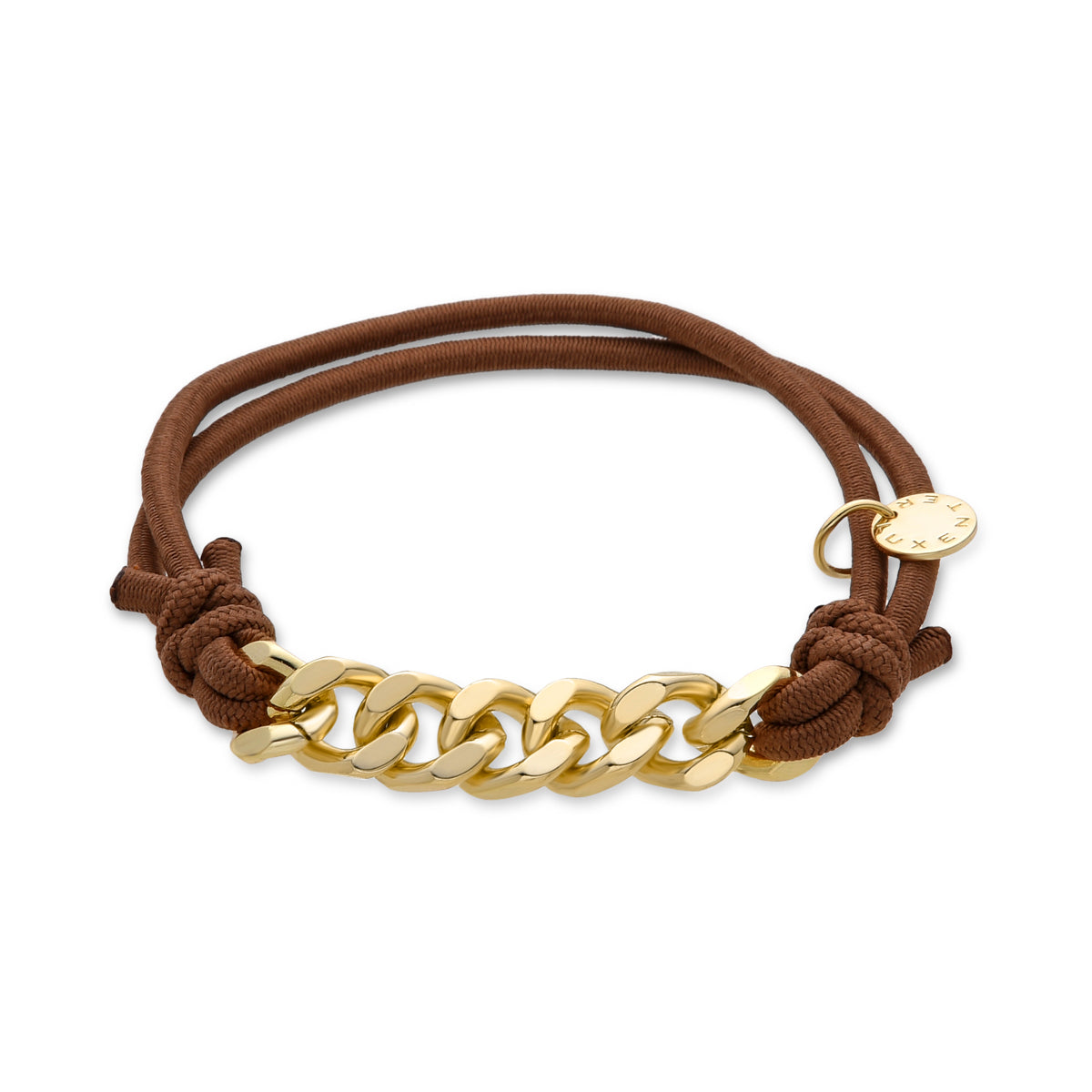 18K yellow gold finished hair tie - Niloc