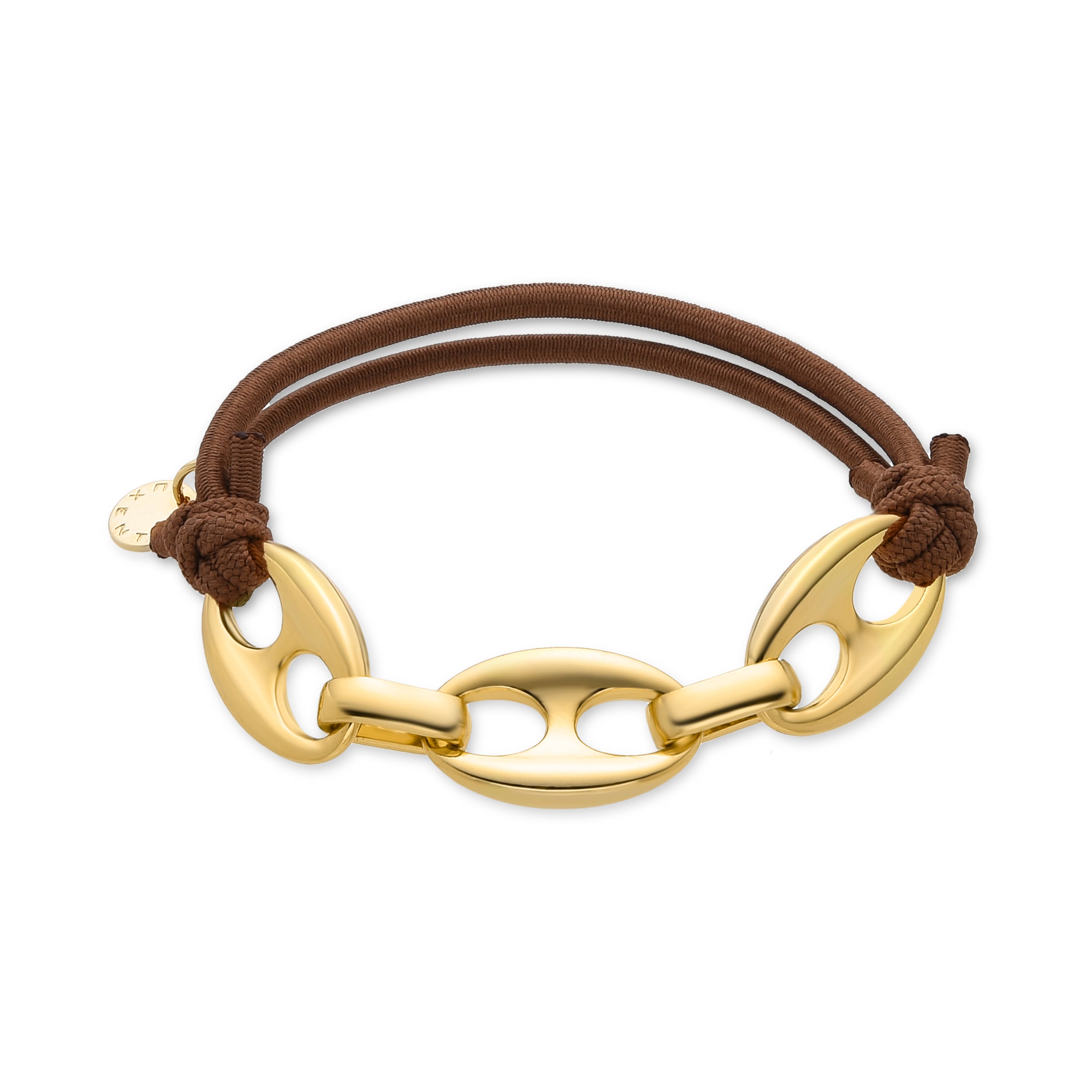18K yellow gold finished scrunchie - Neneus