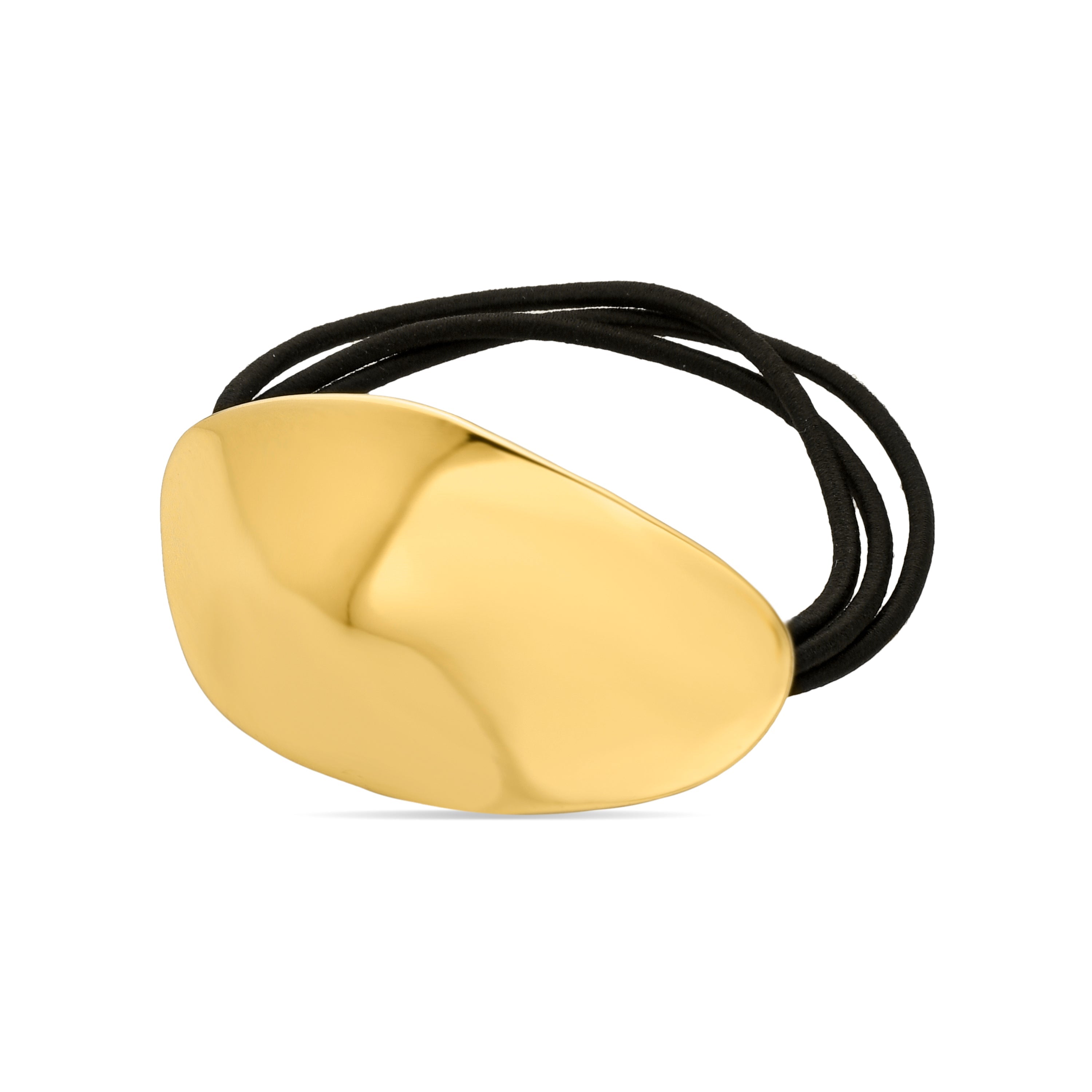 18K gold-finished hair tie - Moxi