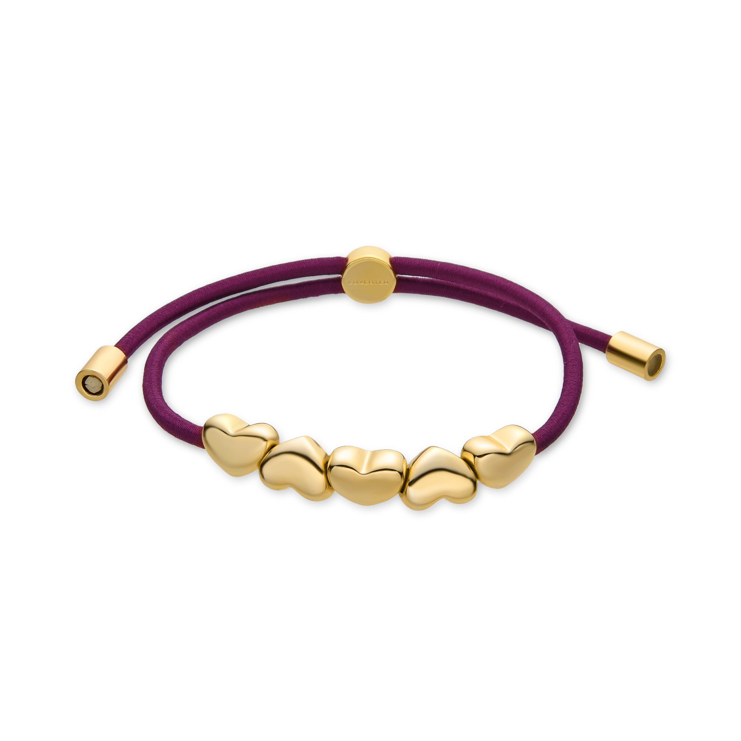 18K yellow gold finished hair tie - Tukit