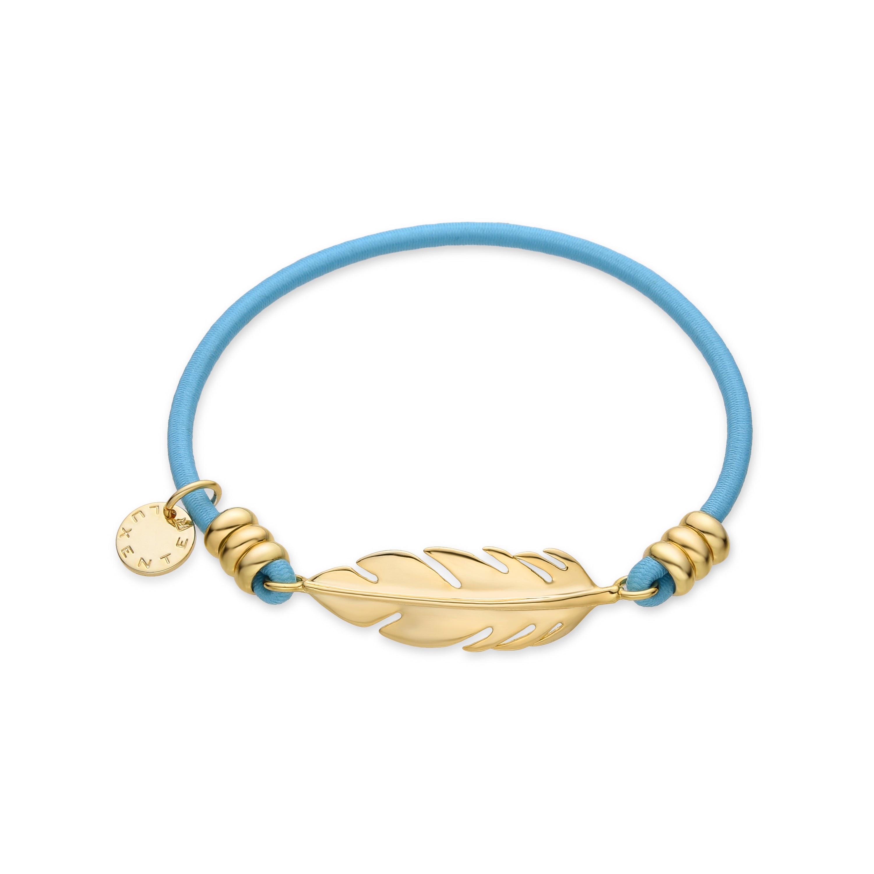 18K yellow gold finished scrunchie - Wibu