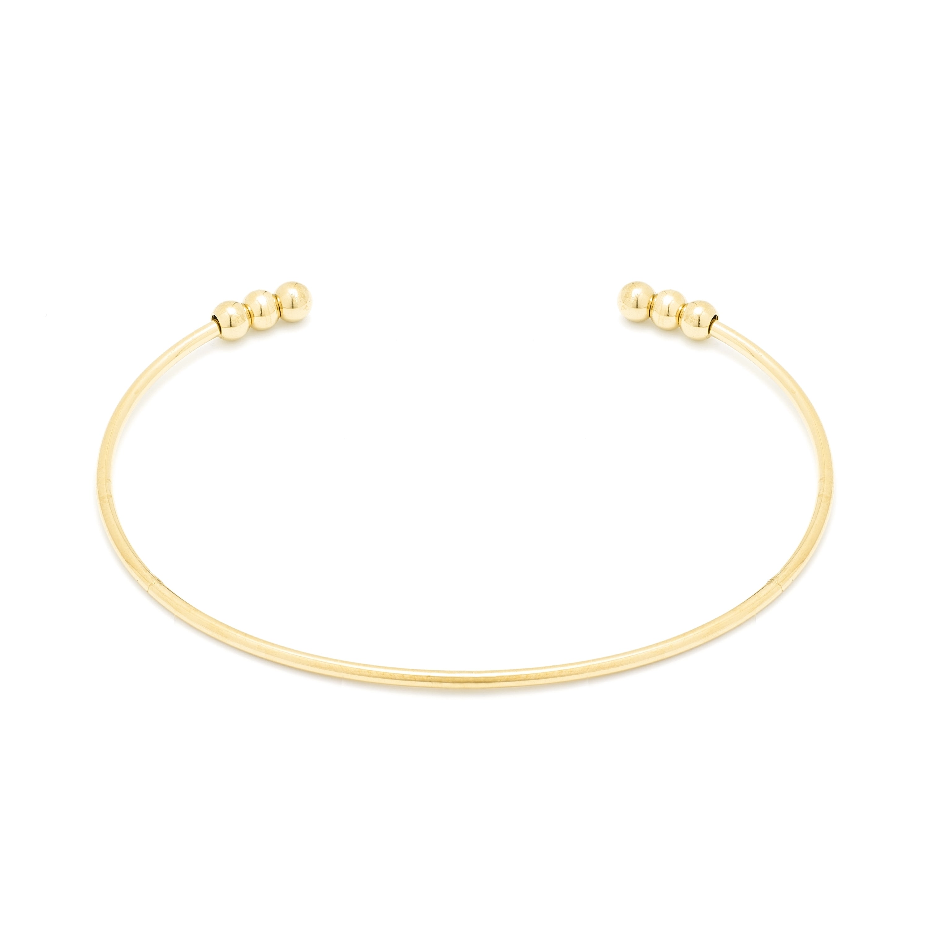 18K yellow gold finished bracelet - Nurou