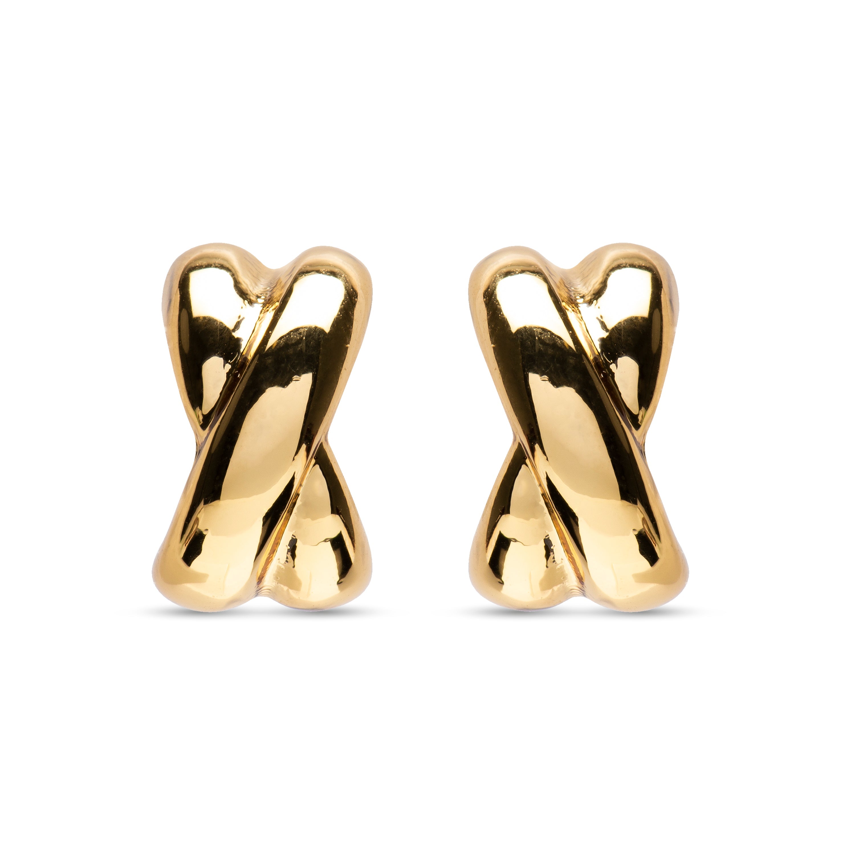 Earrings finished in 18K yellow gold - Kuvuca