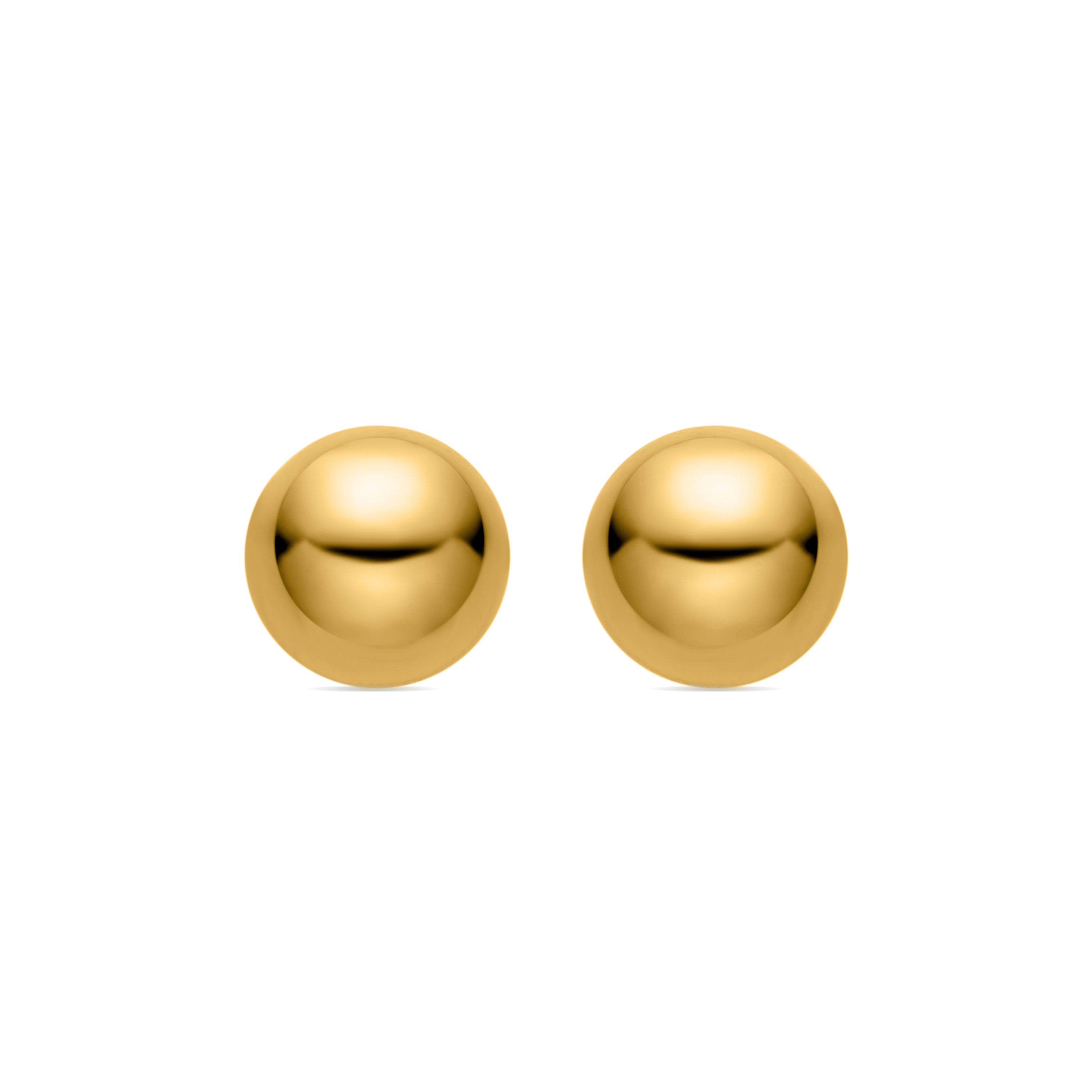 18K gold-finished earrings - Gnis