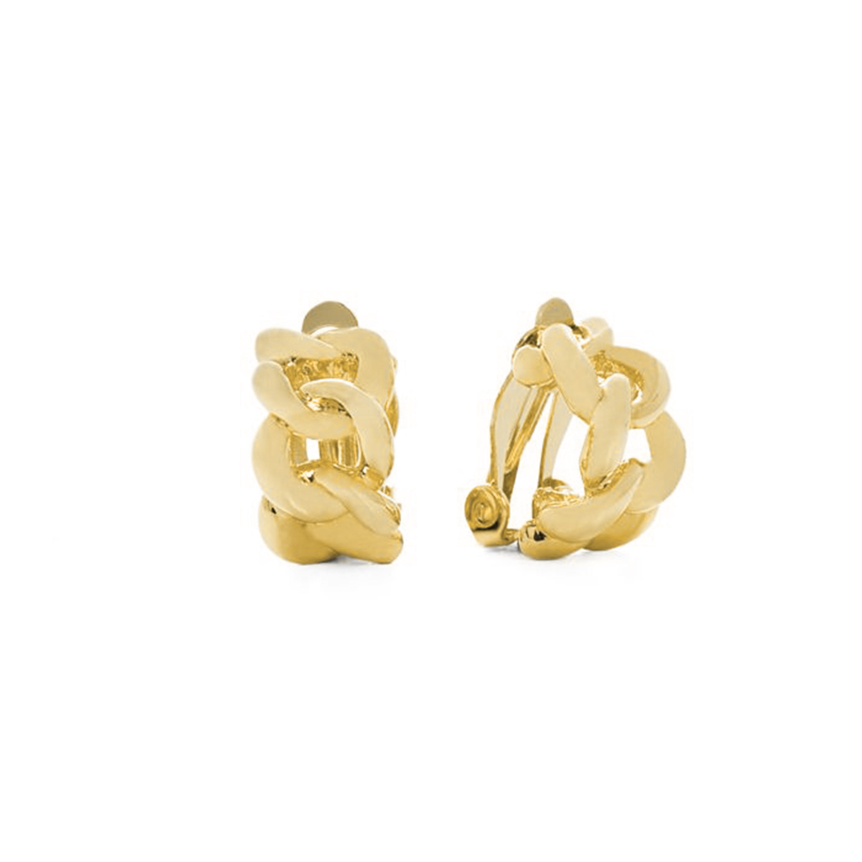 Earrings finished in 18K yellow gold - Dabbahu