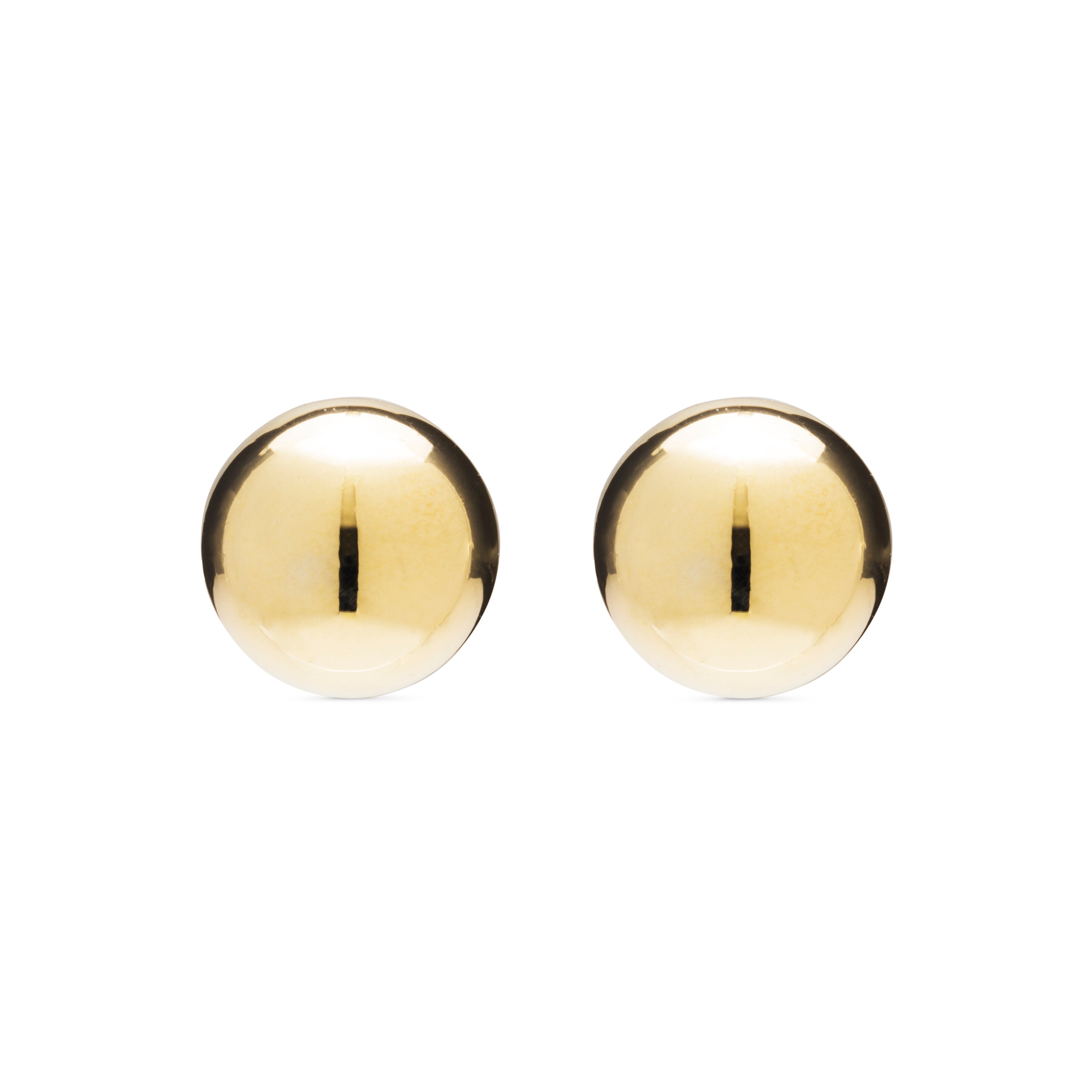 18K yellow gold finished earrings - Linson