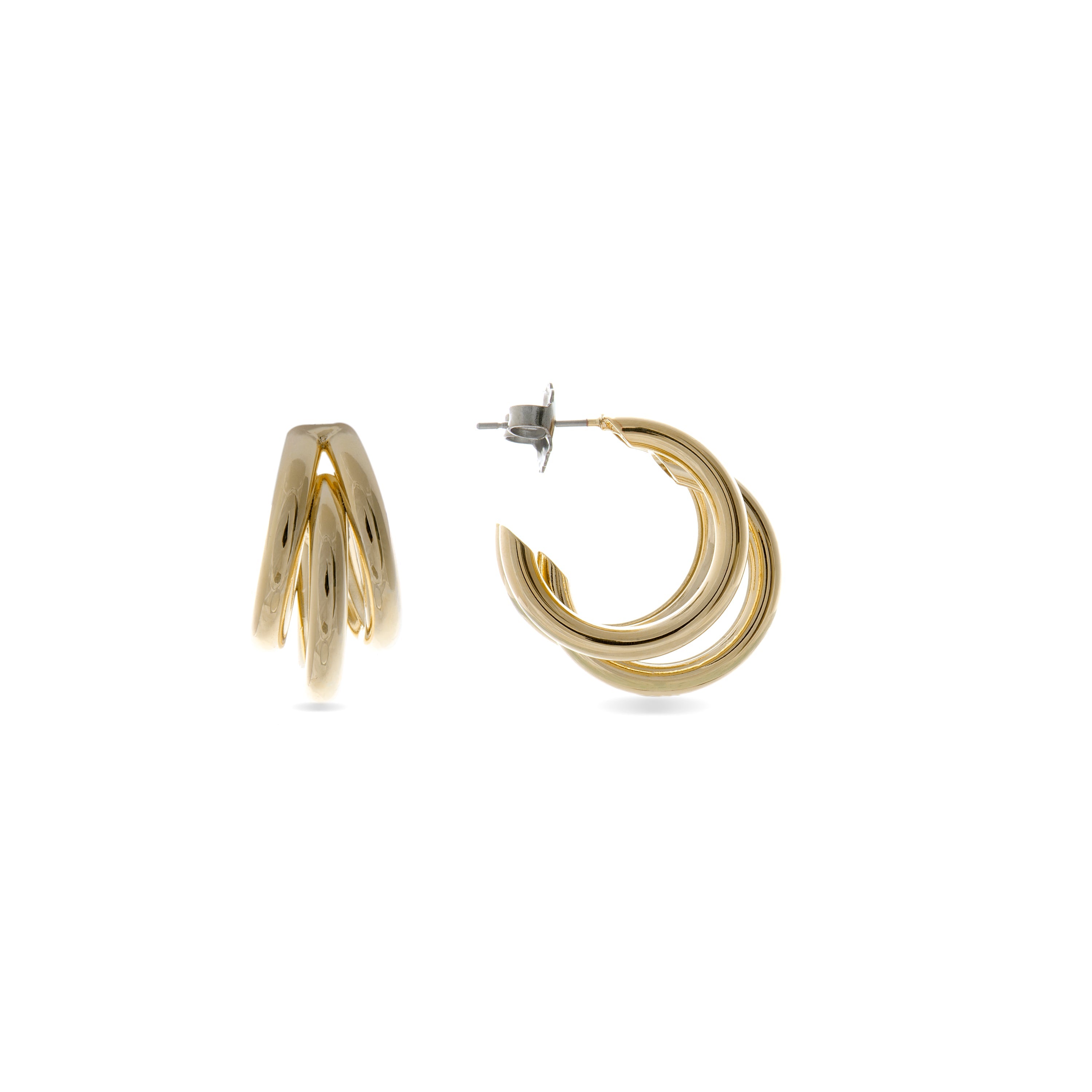 Earrings finished in 18K yellow gold - Carorsa