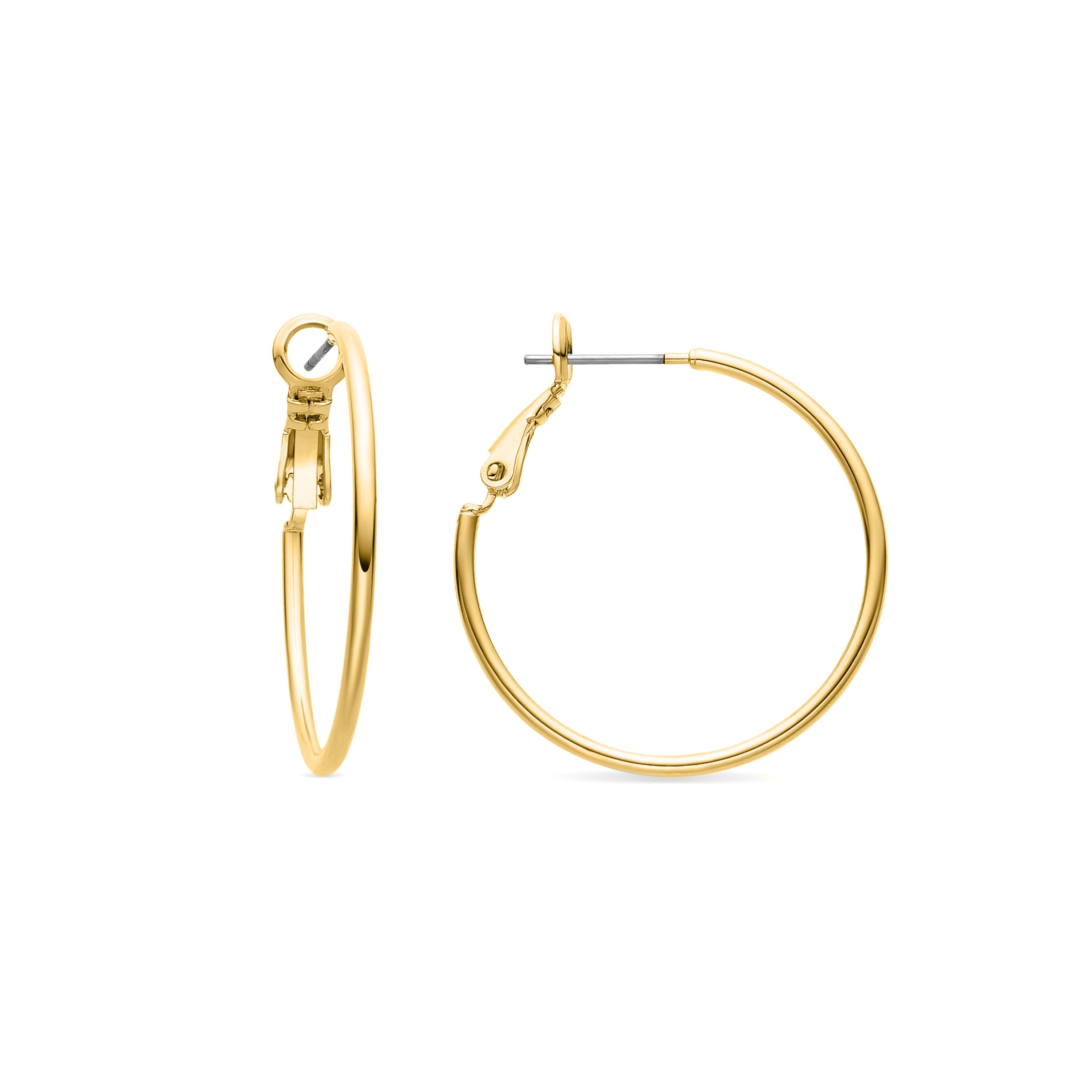 Earrings finished in 18K yellow gold - Kelxo