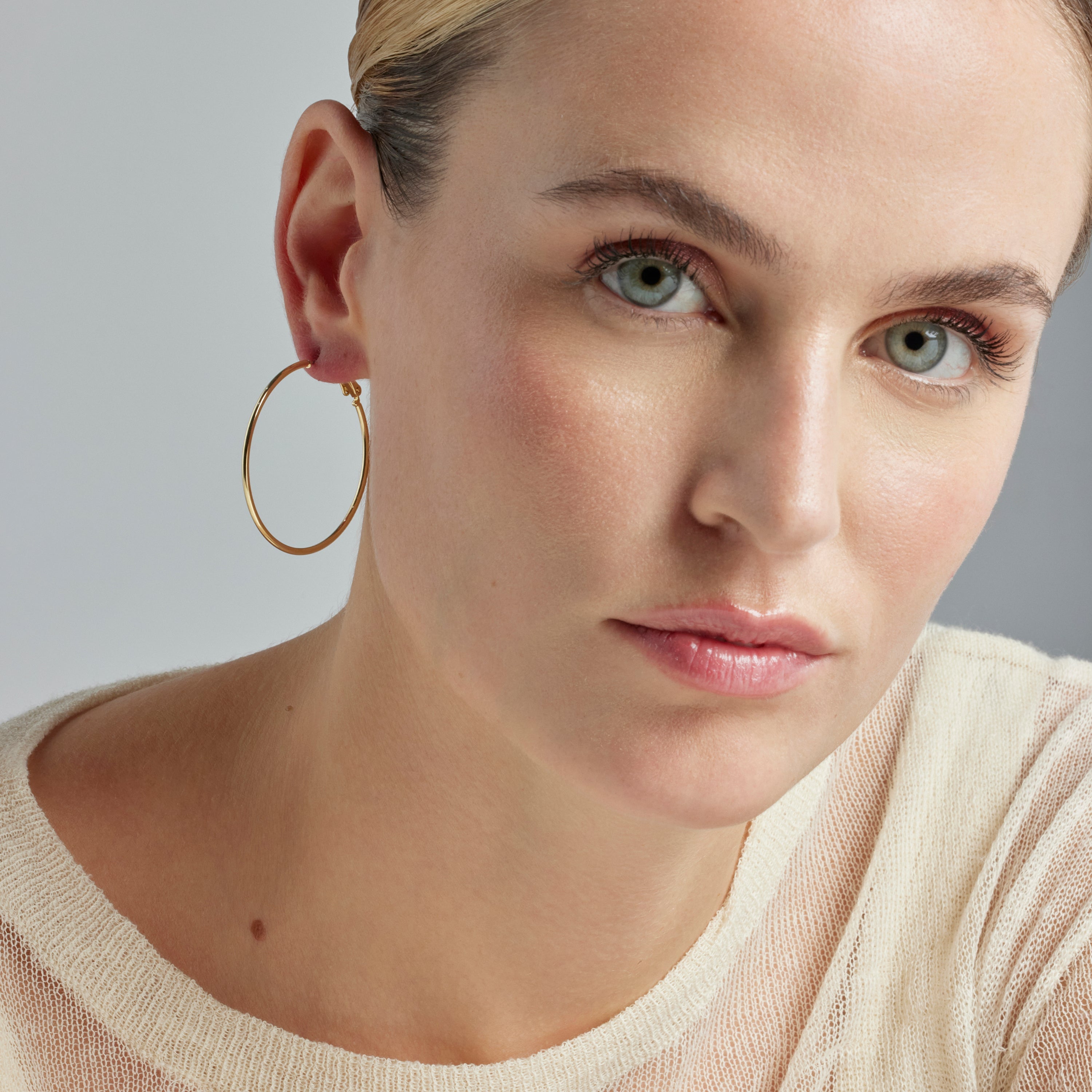 Earrings finished in 18K yellow gold - Kelxo