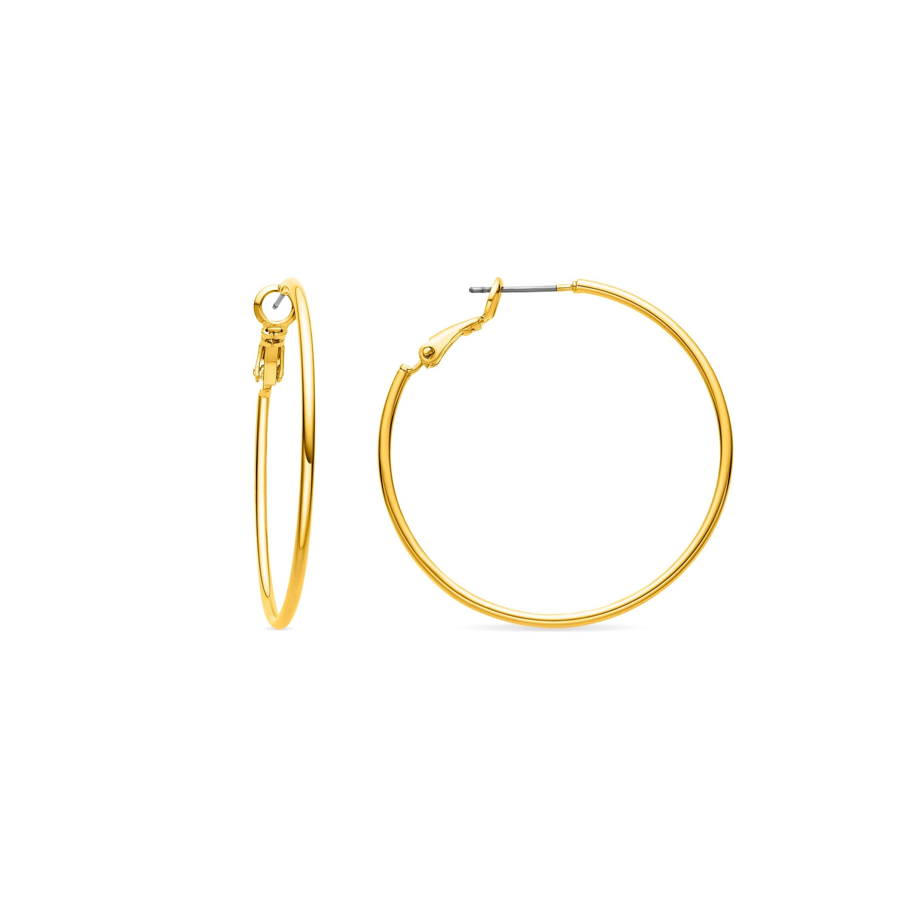 Earrings finished in 18K yellow gold - Kelxo