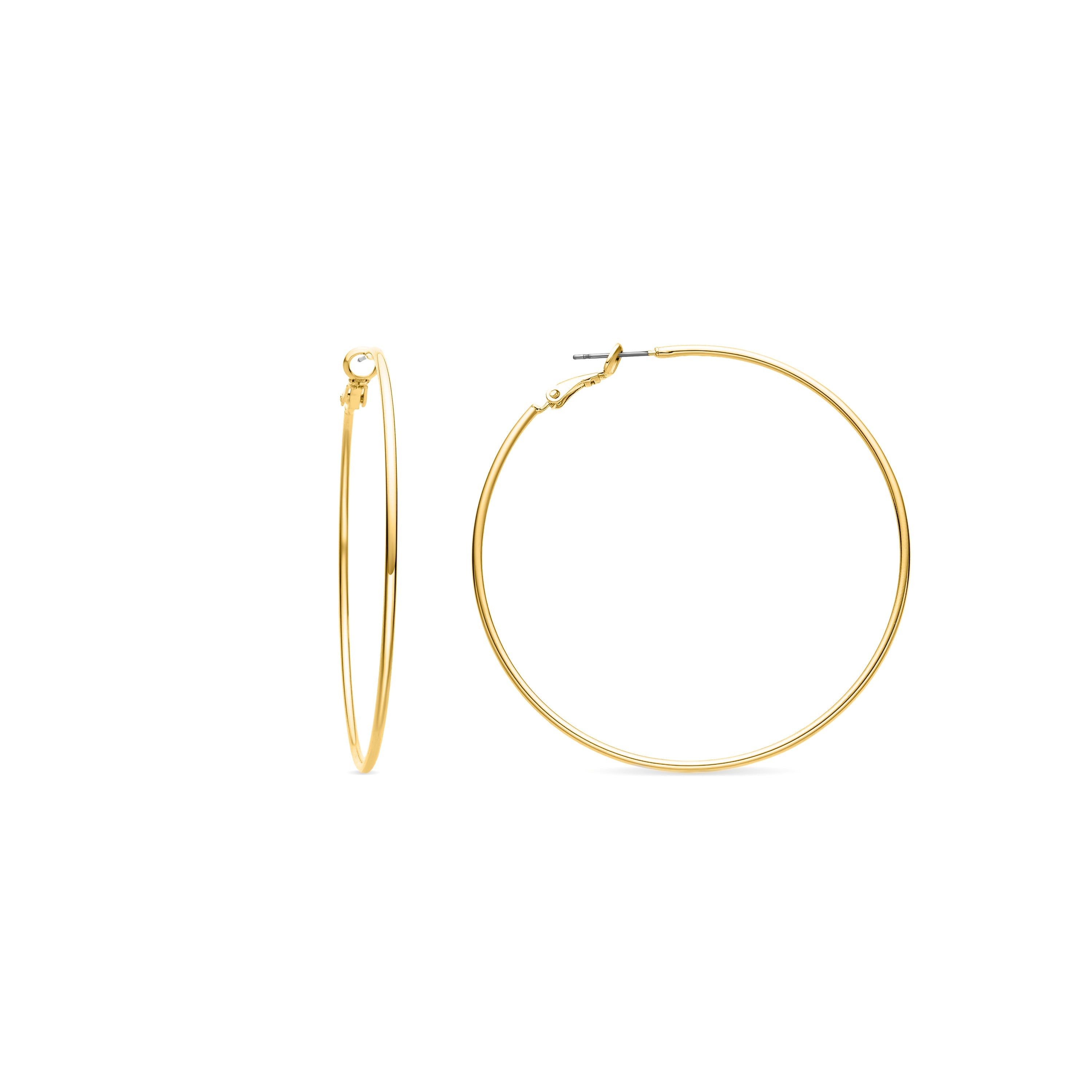 Pendientes acabados en oro amarillo 18K - Kelxo