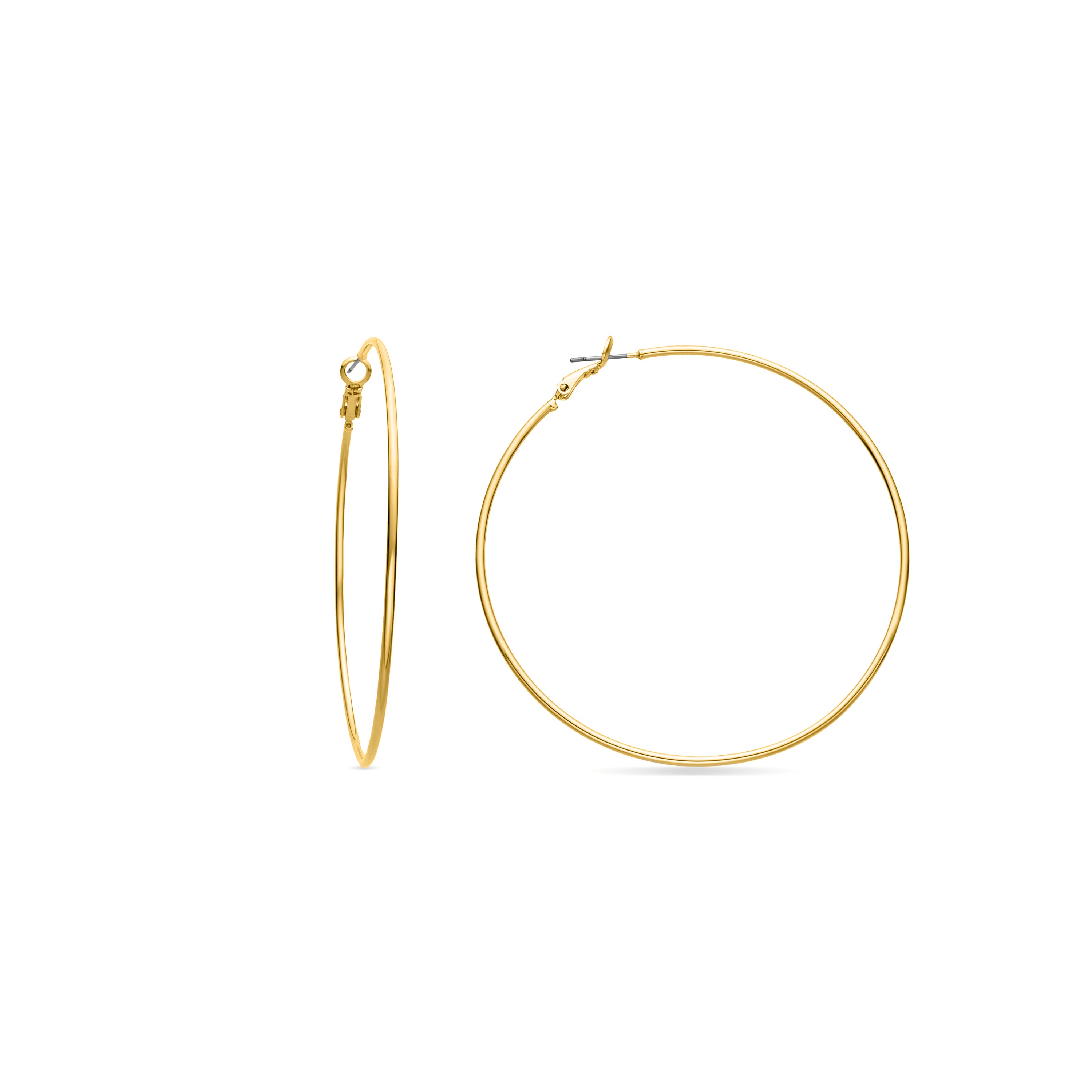 Earrings finished in 18K yellow gold - Kelxo