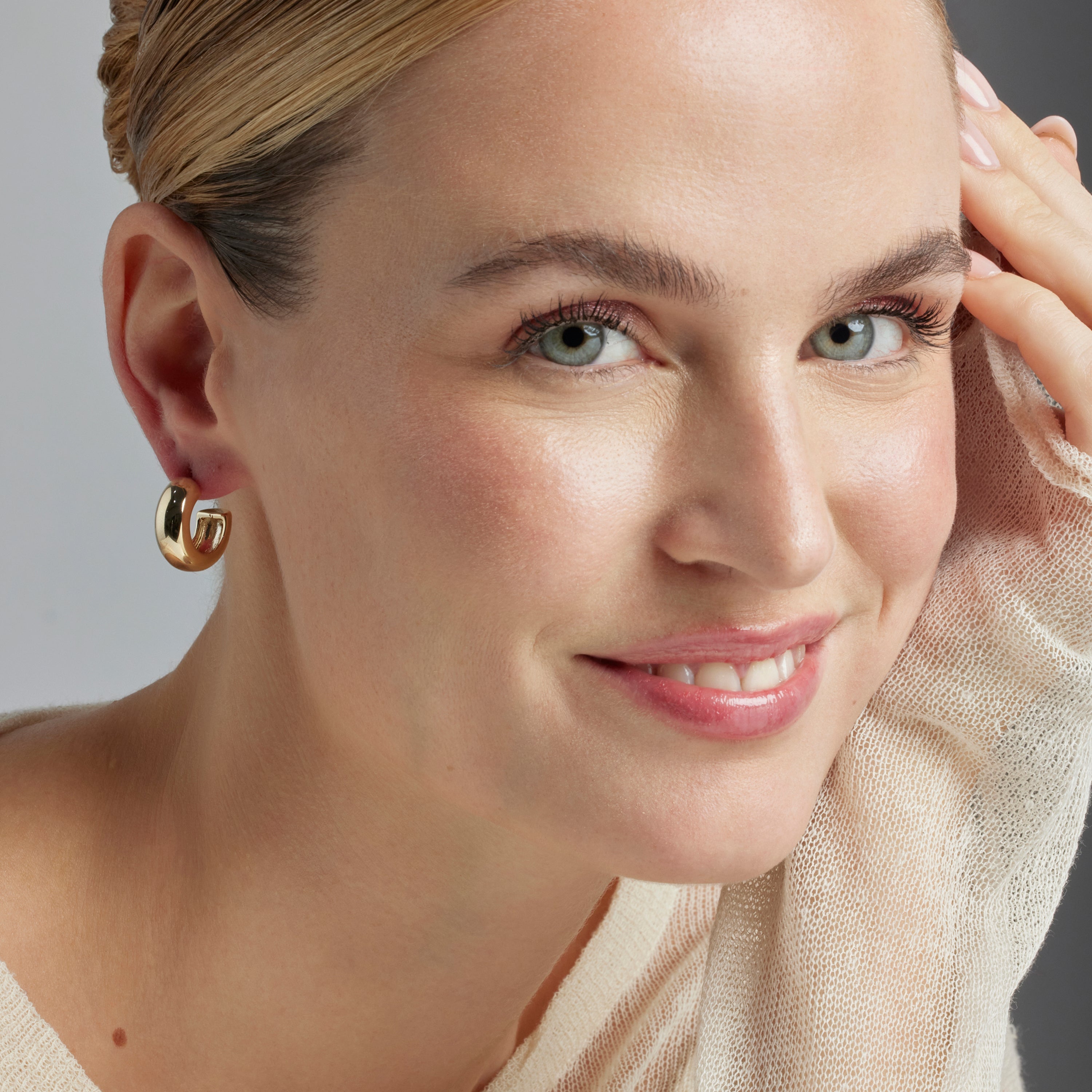 18K gold finish earrings - Dalra
