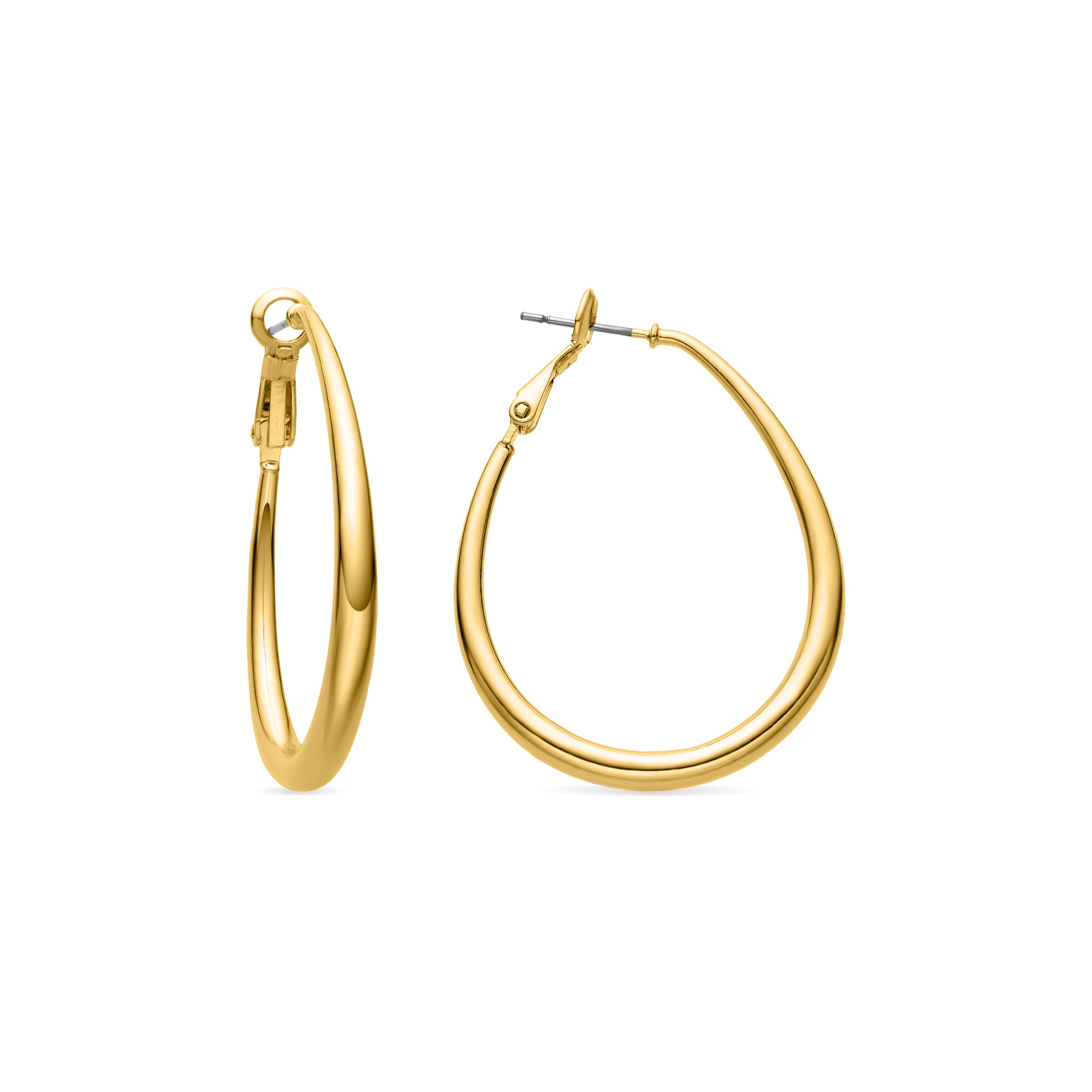 18K gold-finished earrings - Babo