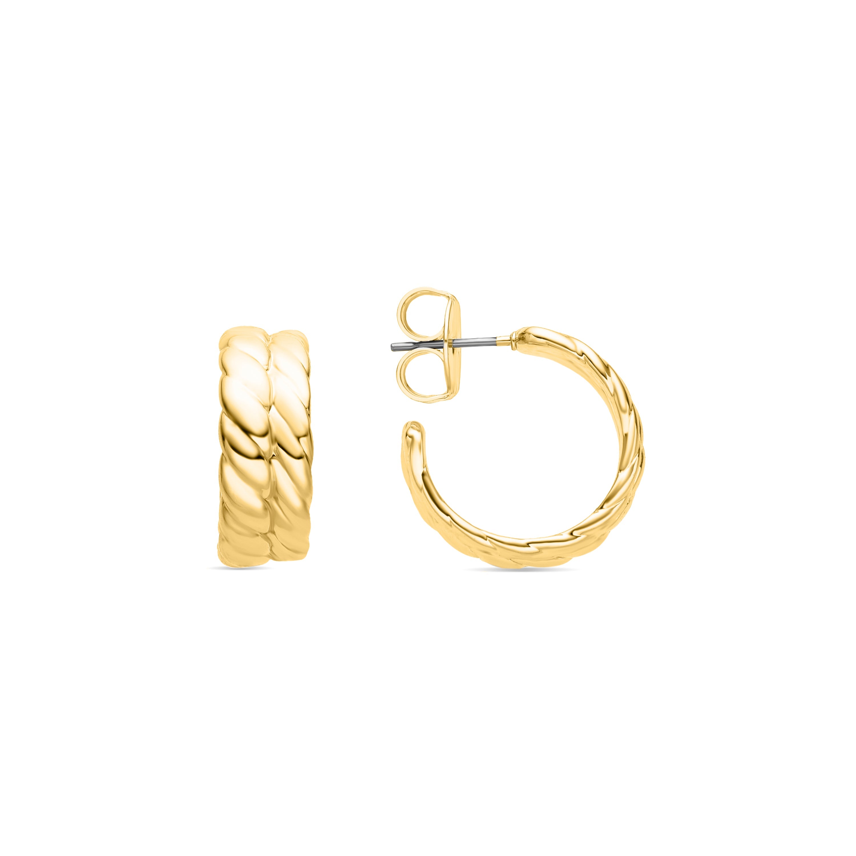18K gold-finished earrings - Thety