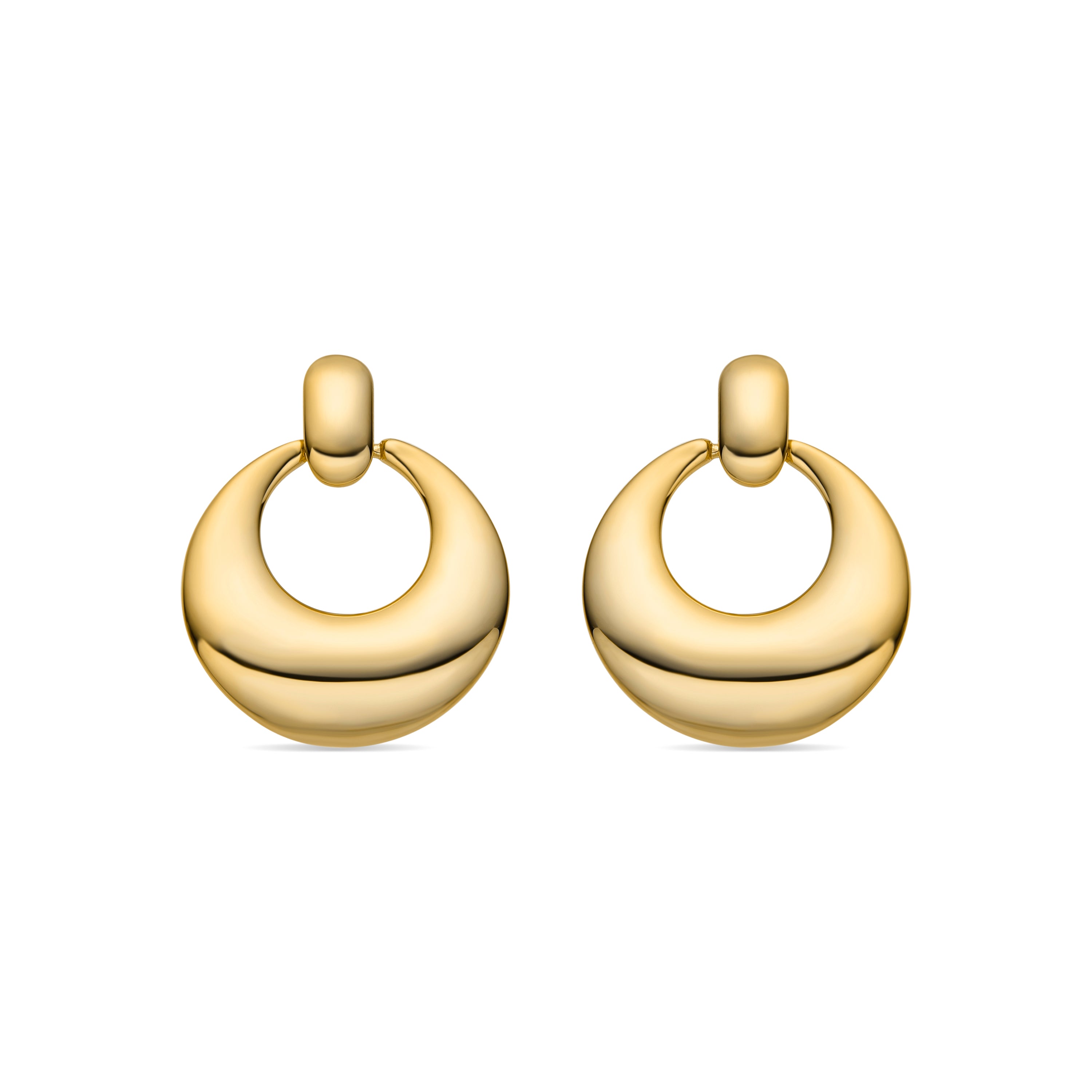 18k gold-finished earrings - Miota