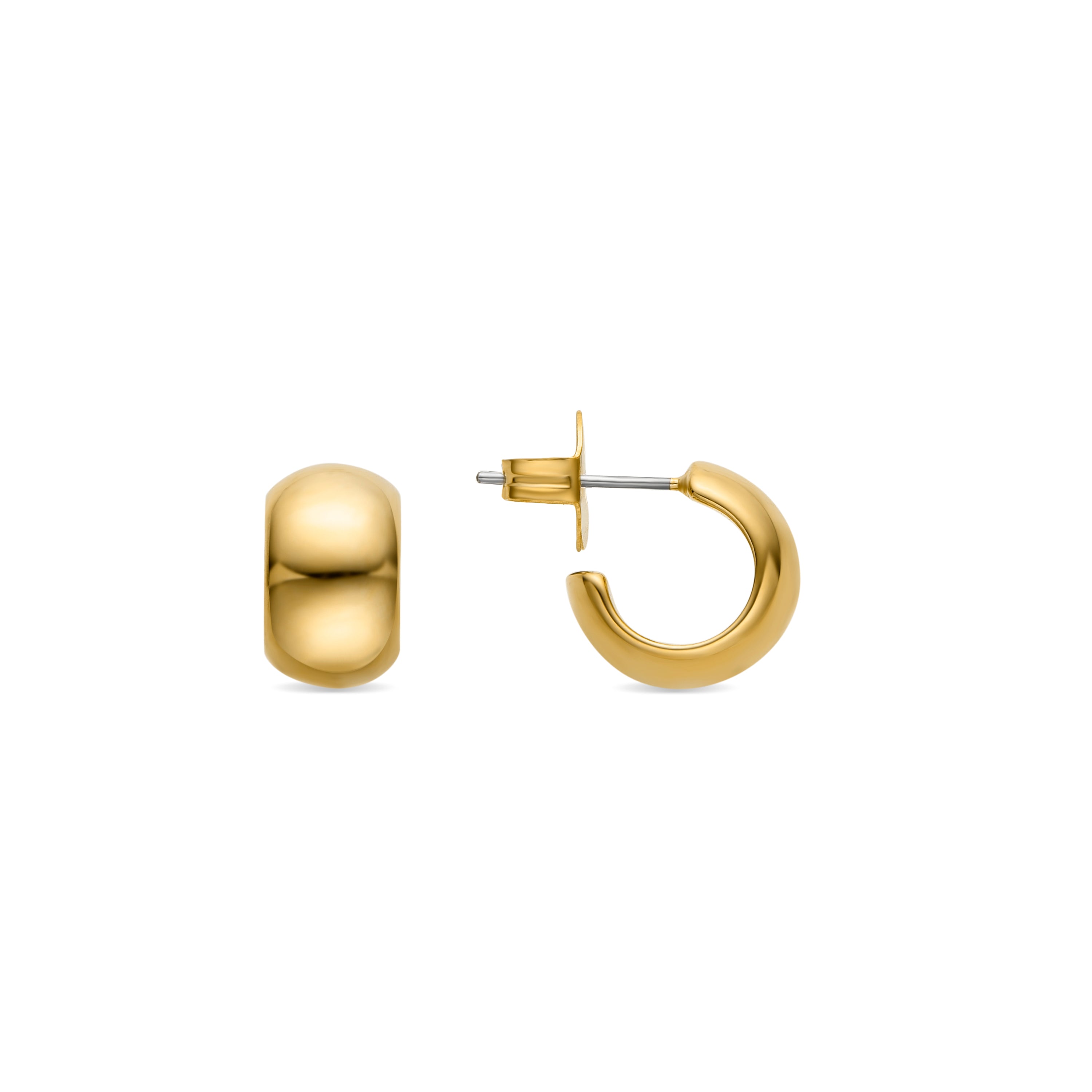 18k gold-finished earrings - Metha