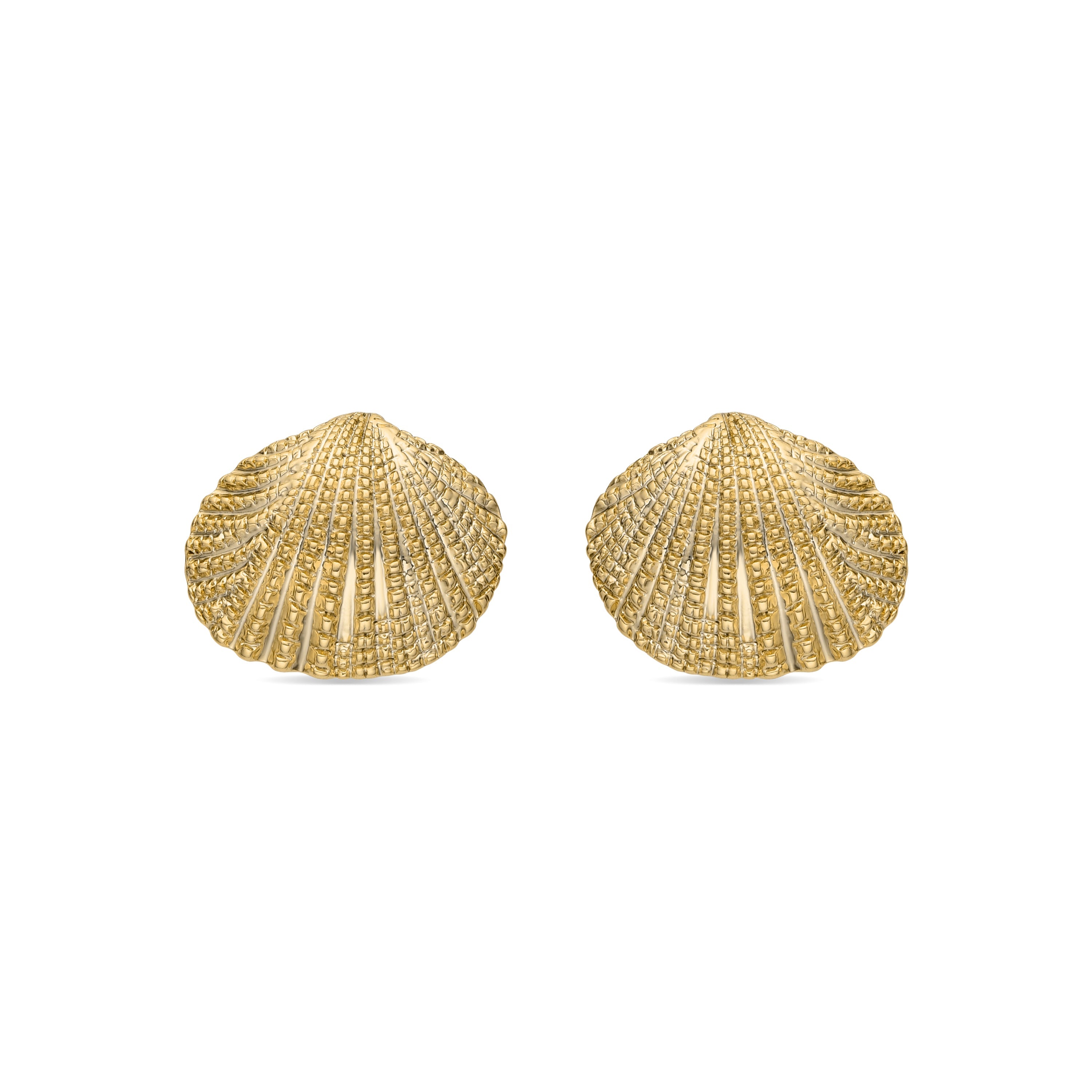 18k gold-finished earrings - Rekre