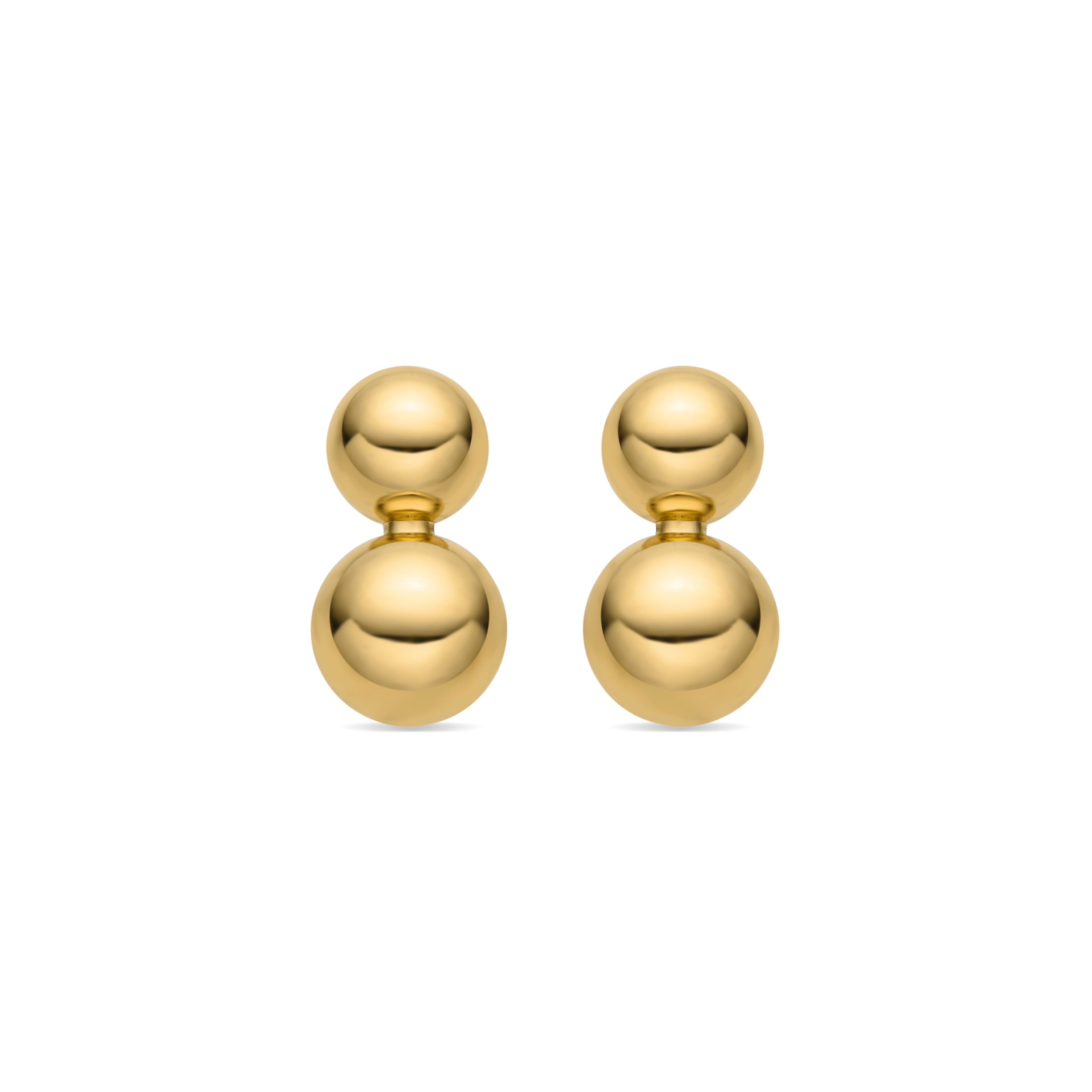 18k gold-finished earrings - Ryro