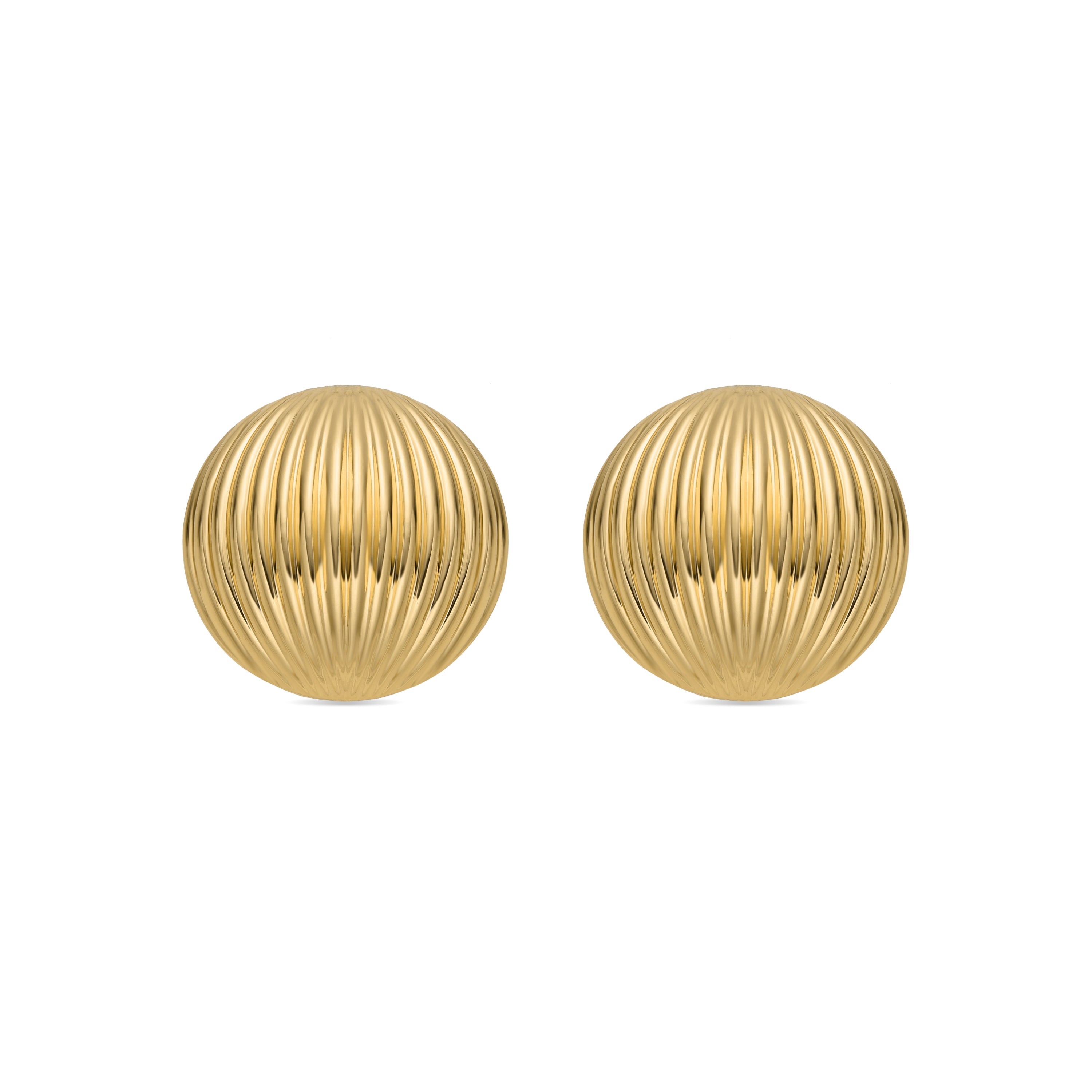 18k gold finish earrings - Tamus