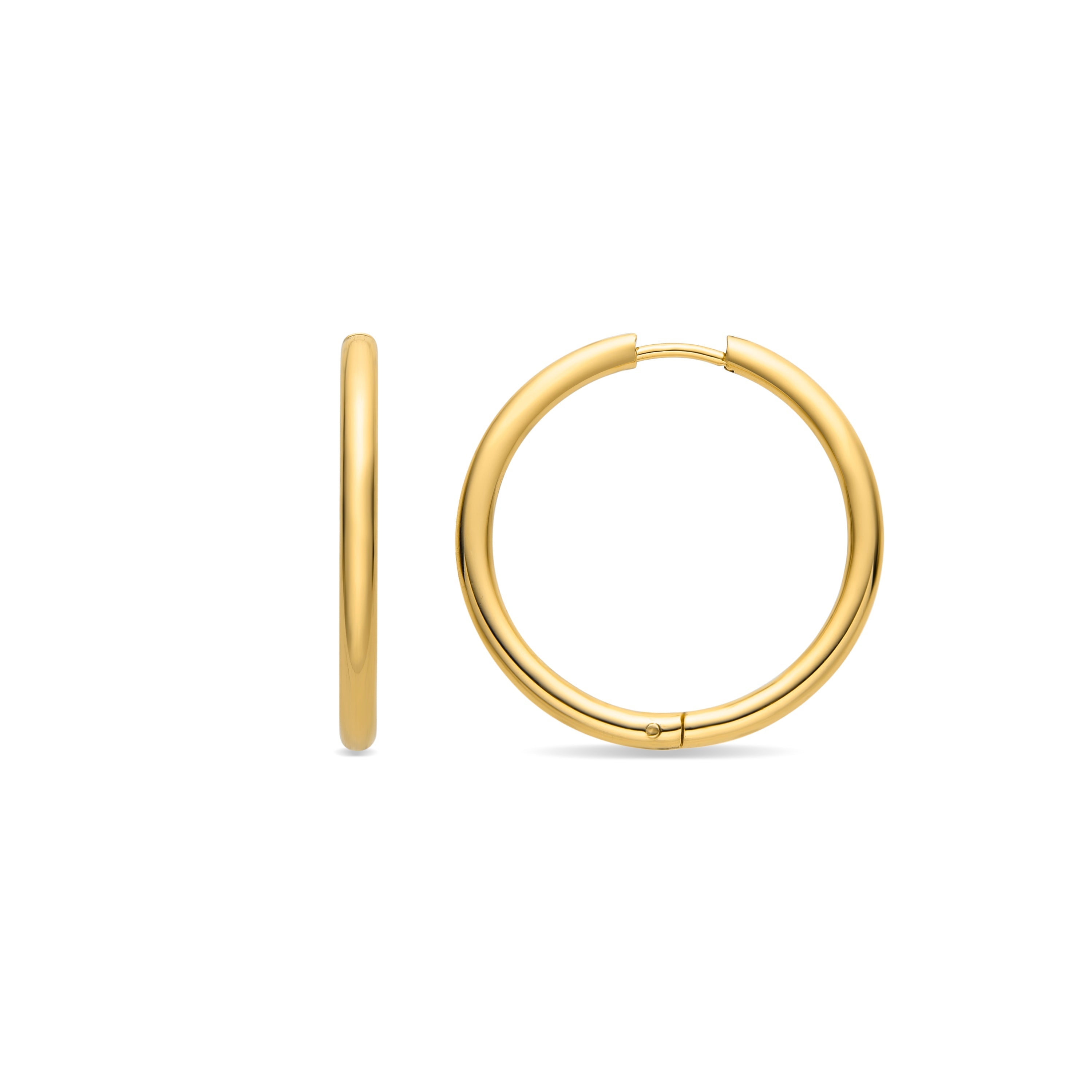 18K gold-finished earrings - Carai