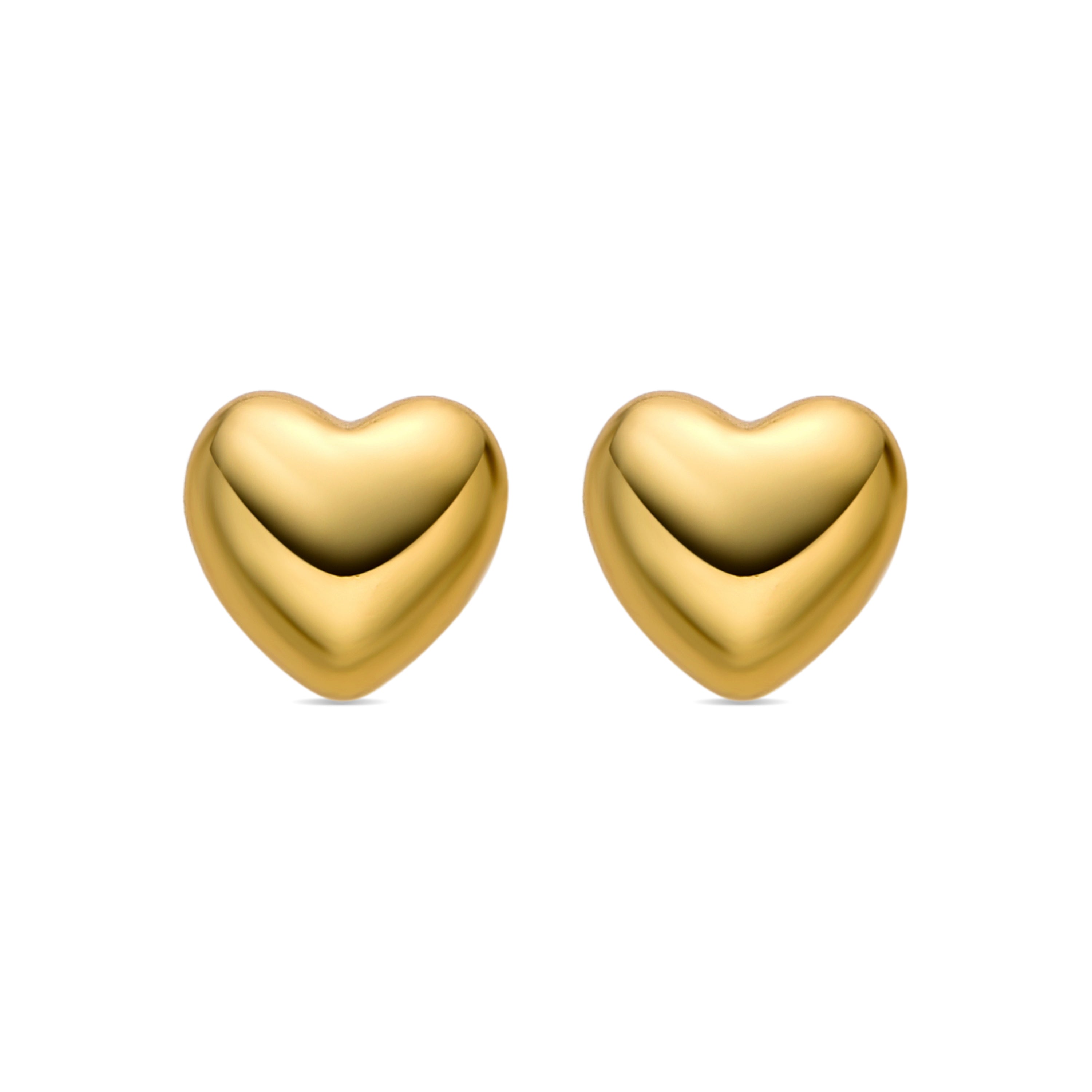 18k gold-finished earrings - Hazain