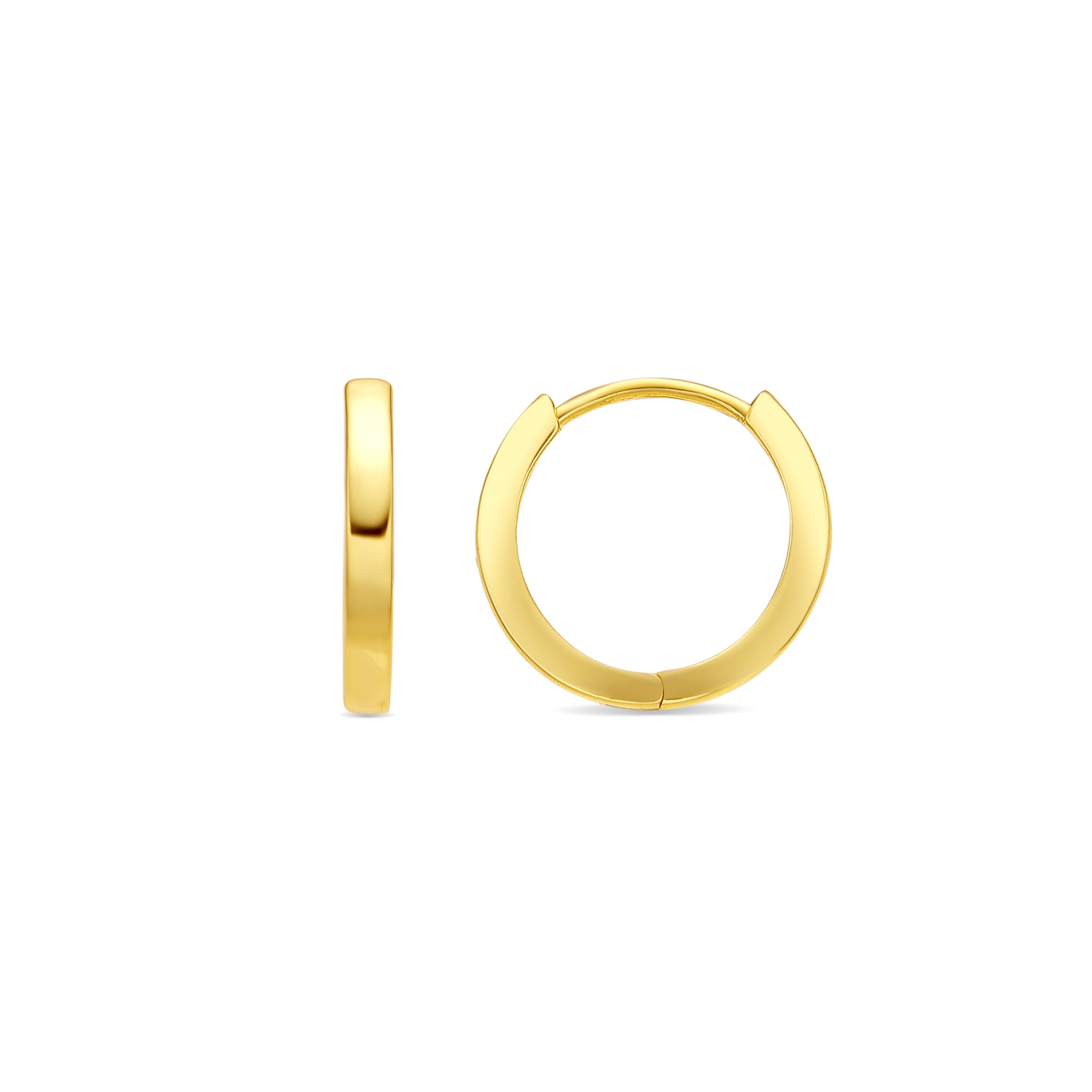 18k gold-finished earrings - Erespa