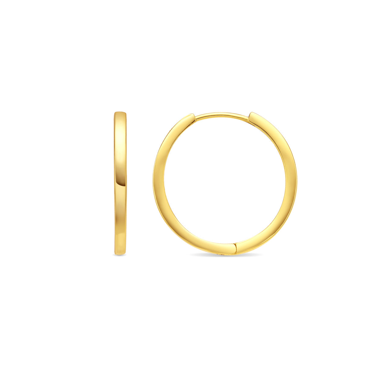 18k gold-finished earrings - Umsy