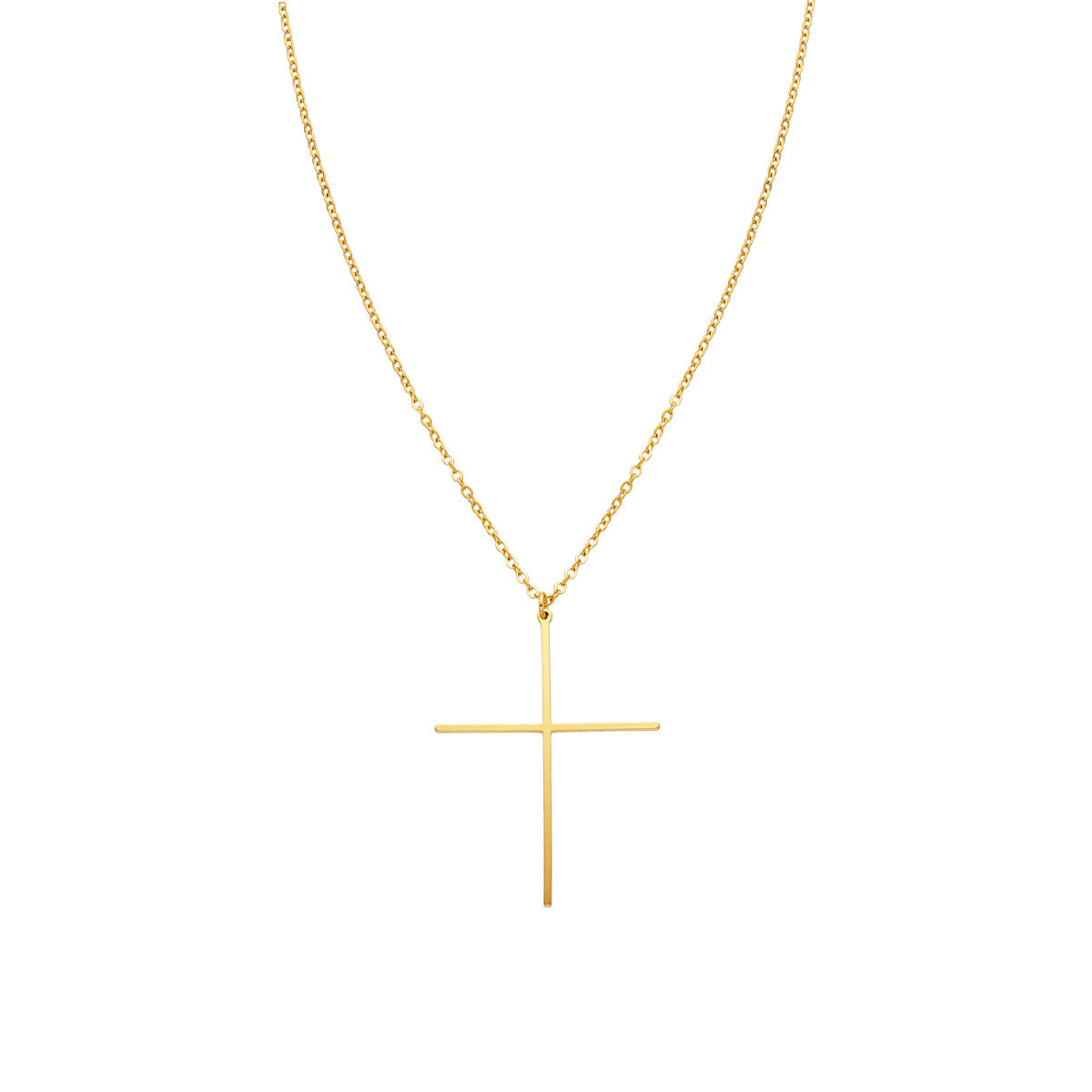 18k gold-finished necklace - Yking